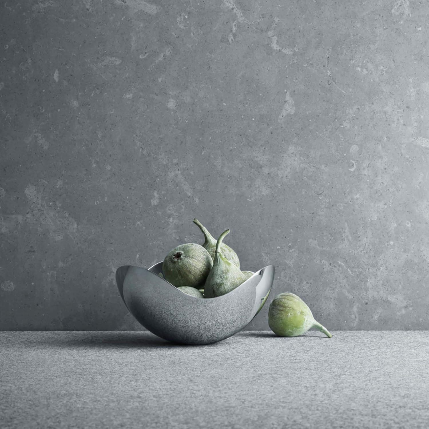 Georg Jenson Bloom Petit Stainless Steel Serving Bowl