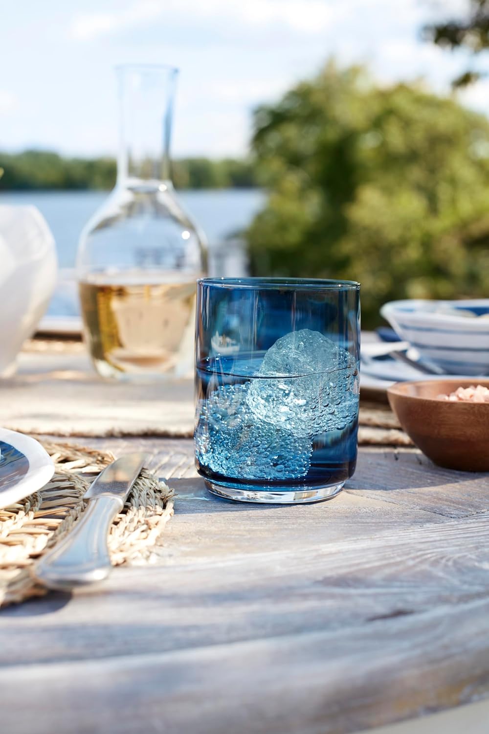 Lenox Blue Bay Melamine Dinnerware Set 20-Piece