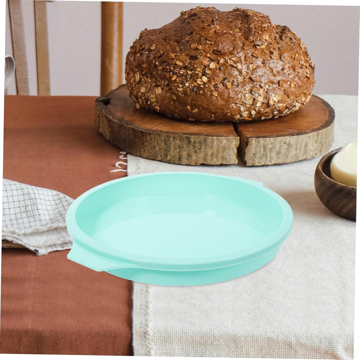 Red Enamel Roasting Pan with Non-Stick Surface