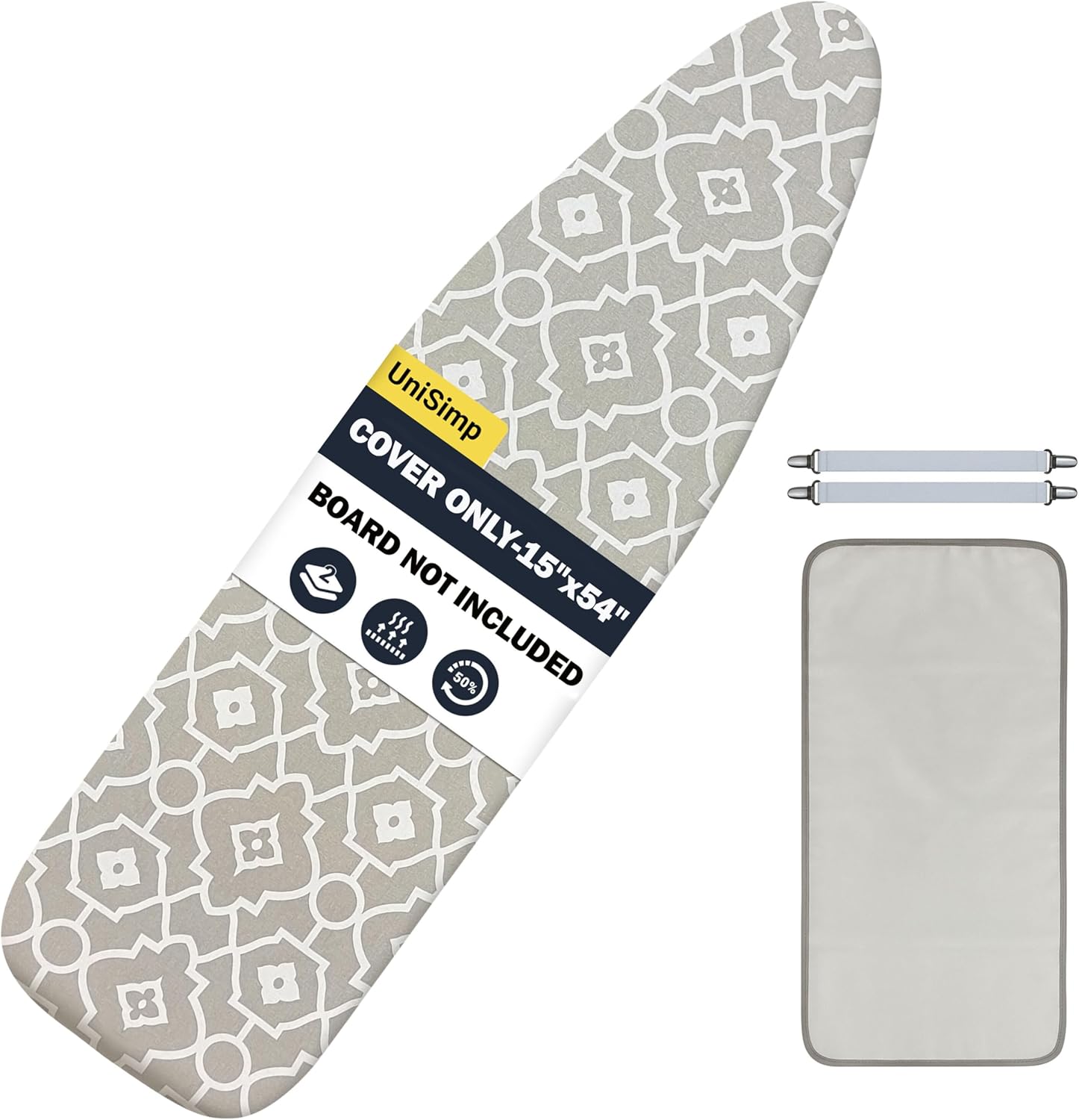 UniSimp Ironing Board Cover 15X54 Heavy Duty