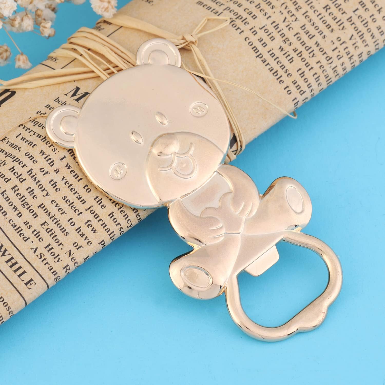 15 Pack Bear Bottle Opener Baby Shower Favors