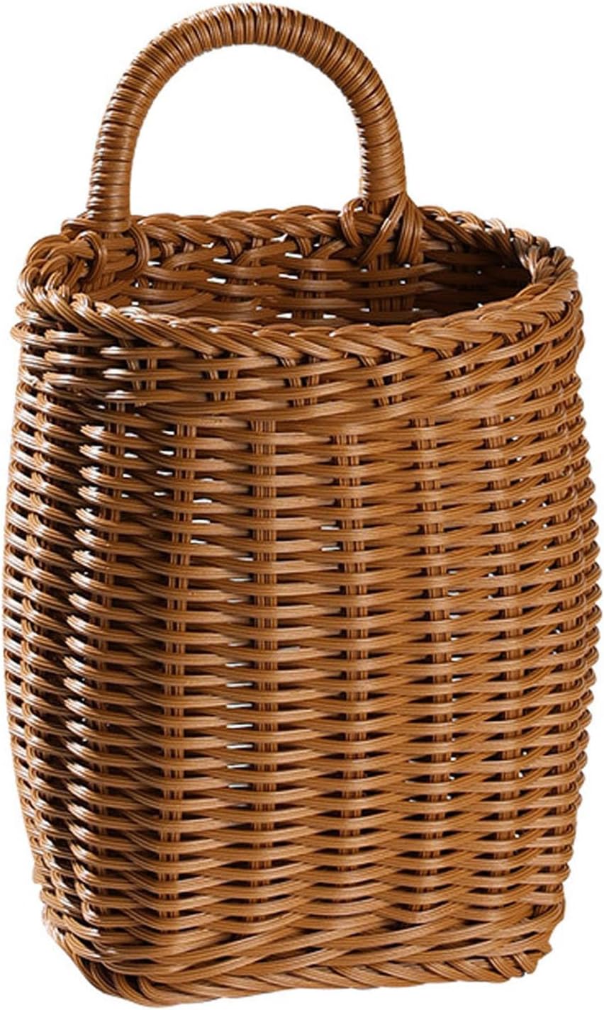 Hanging Wicker Basket for Home Kitchen Storage