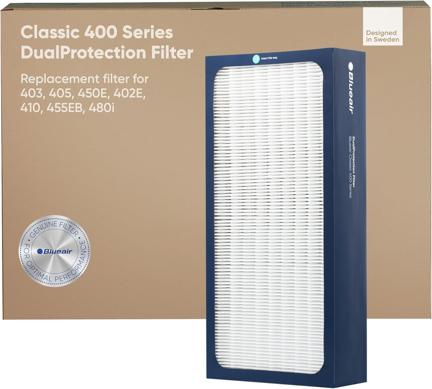BLUEAIR Classic 400 Series DualProtection Filter