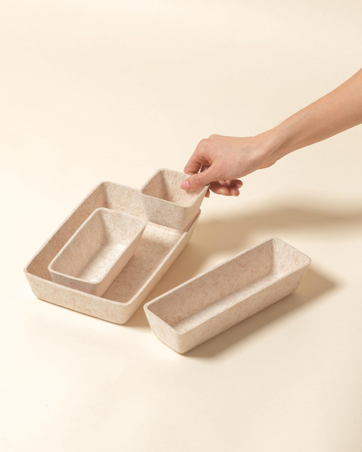 SortJoy Drawer Organizer Set for Closets Bathrooms