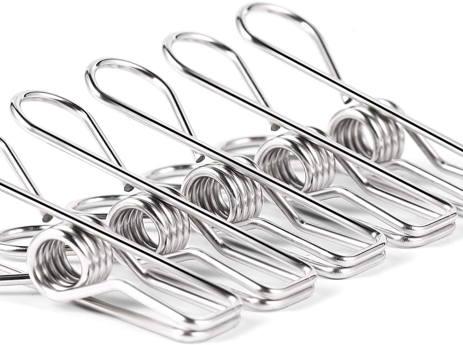 Heavy Duty Stainless Steel Clothes Pins 28 Pack