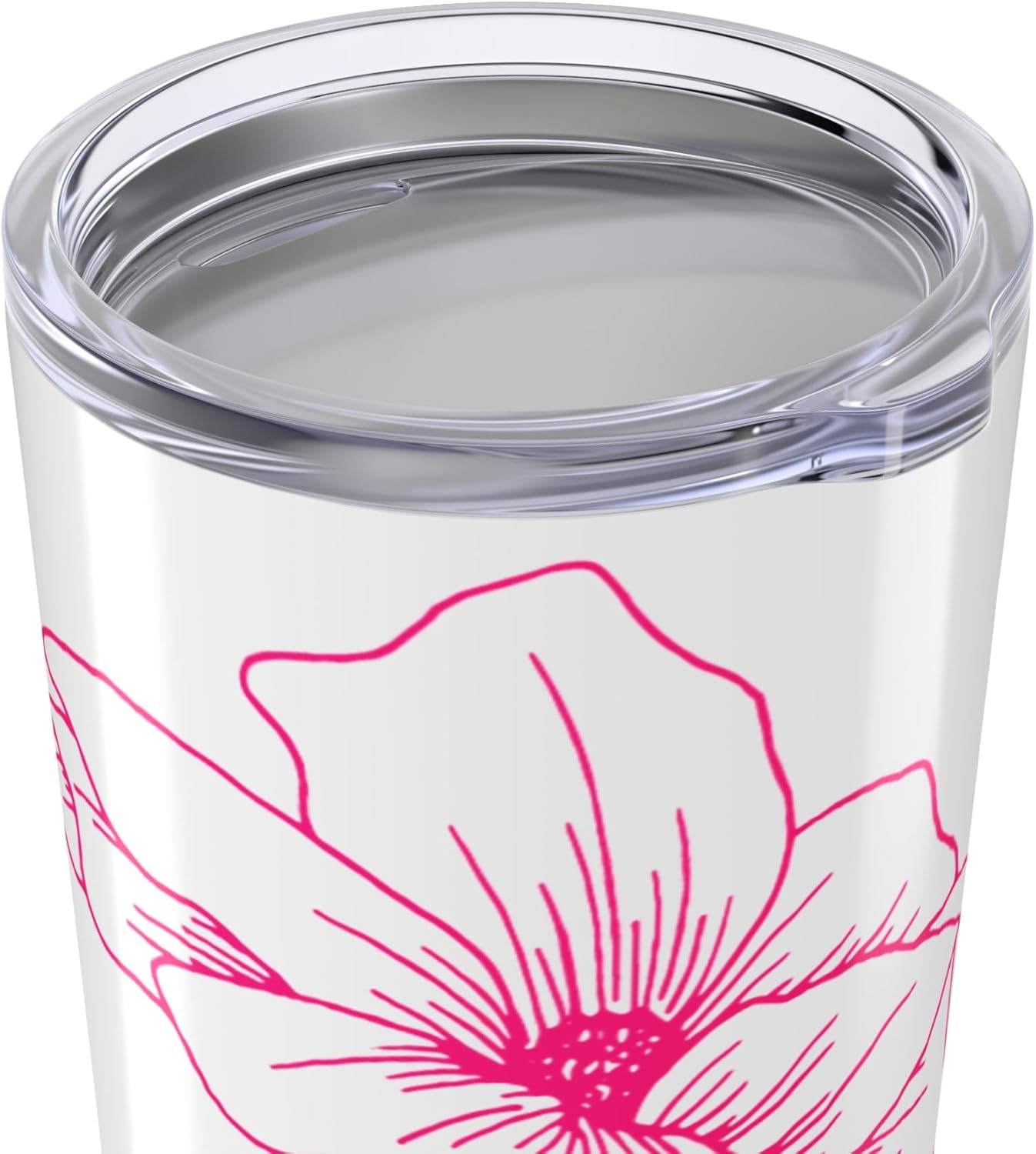 Floral Love Tumbler 20oz Insulated Coffee Cup