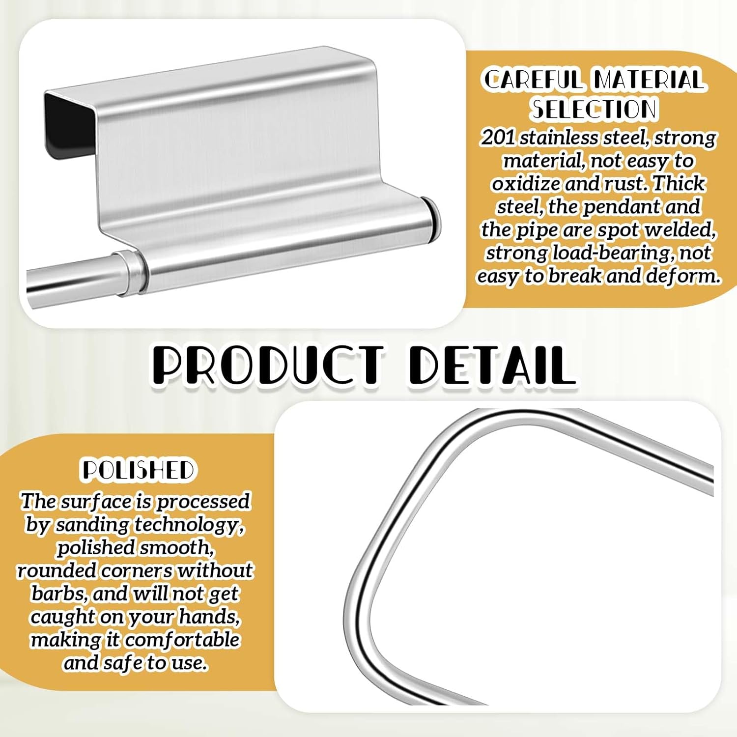 124 Inches Cabinet Door Paper Towel Holder