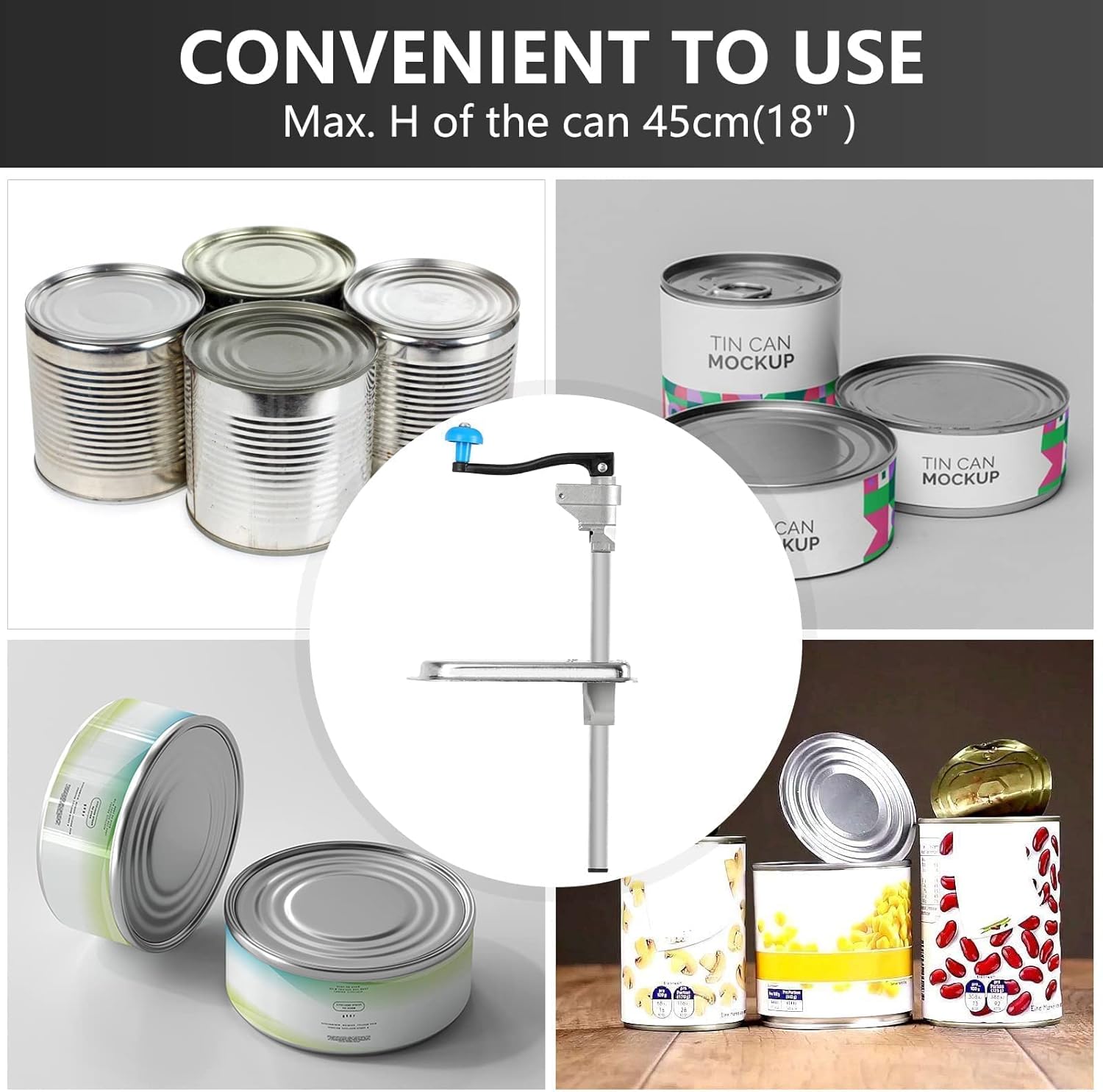 Lifancy Commercial Can Opener 18 Heavy Duty Manual