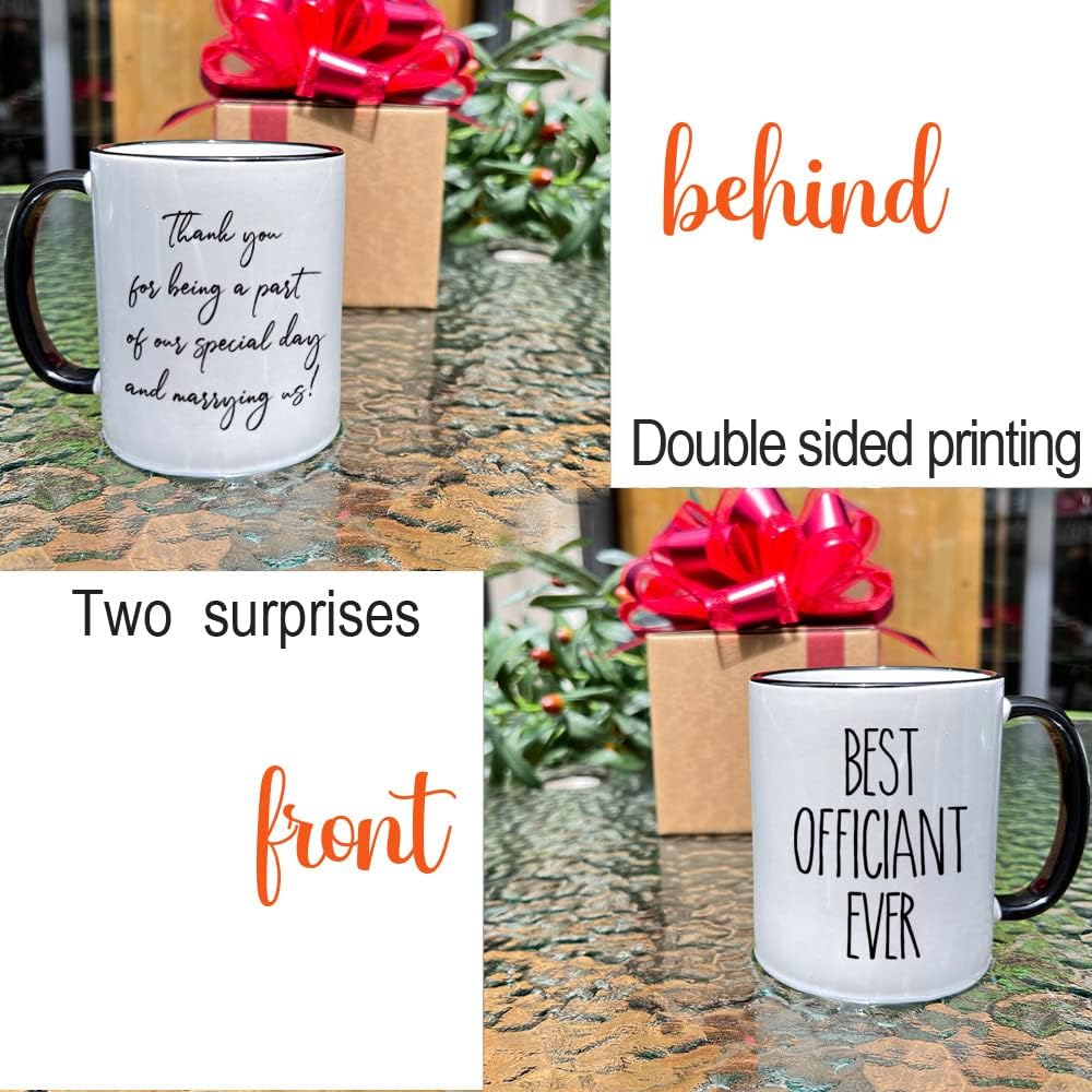 Dnuiyses Funny Wedding Officiant Mug