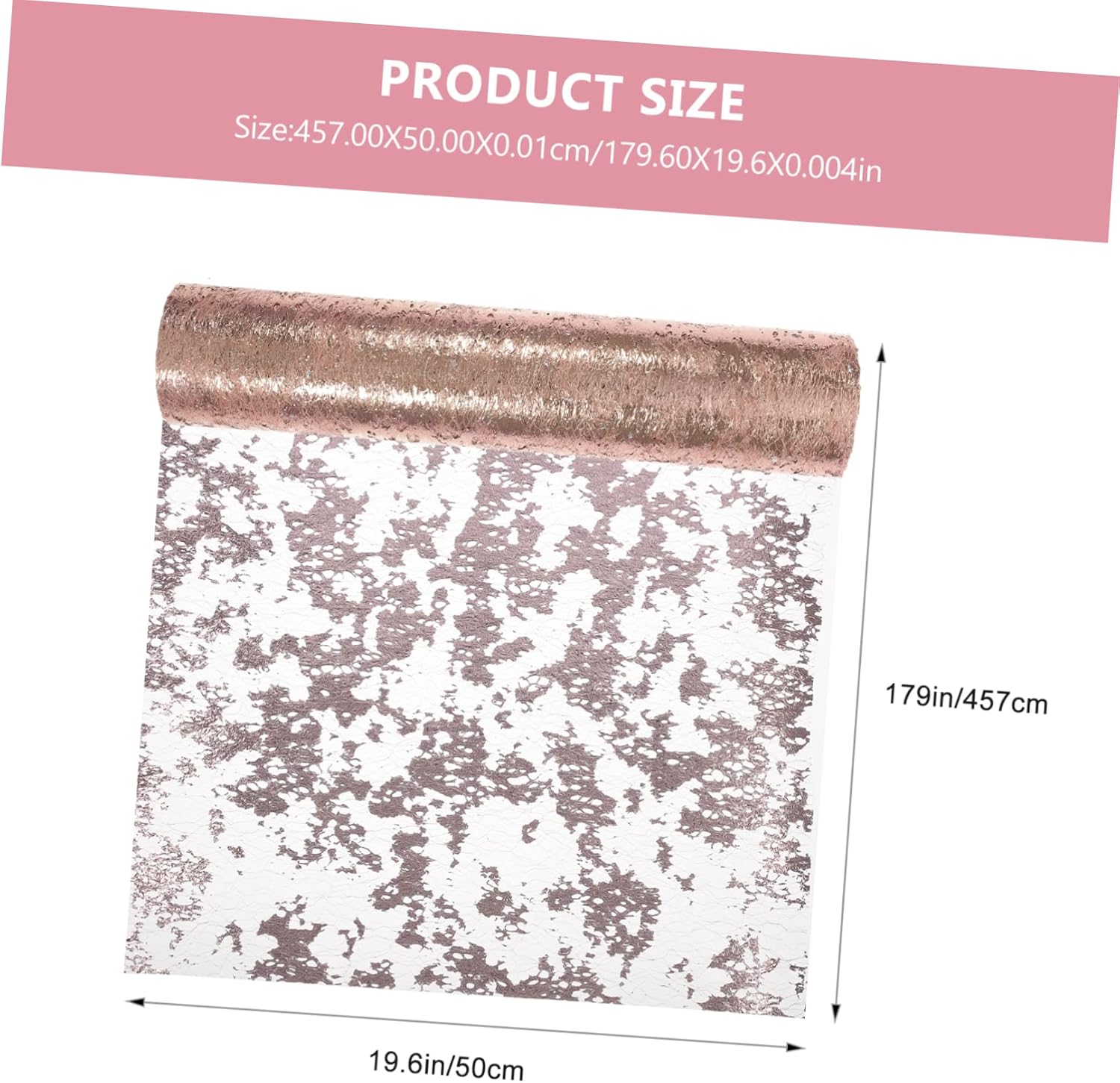 Gold Table Runner for Wedding and Party Decor