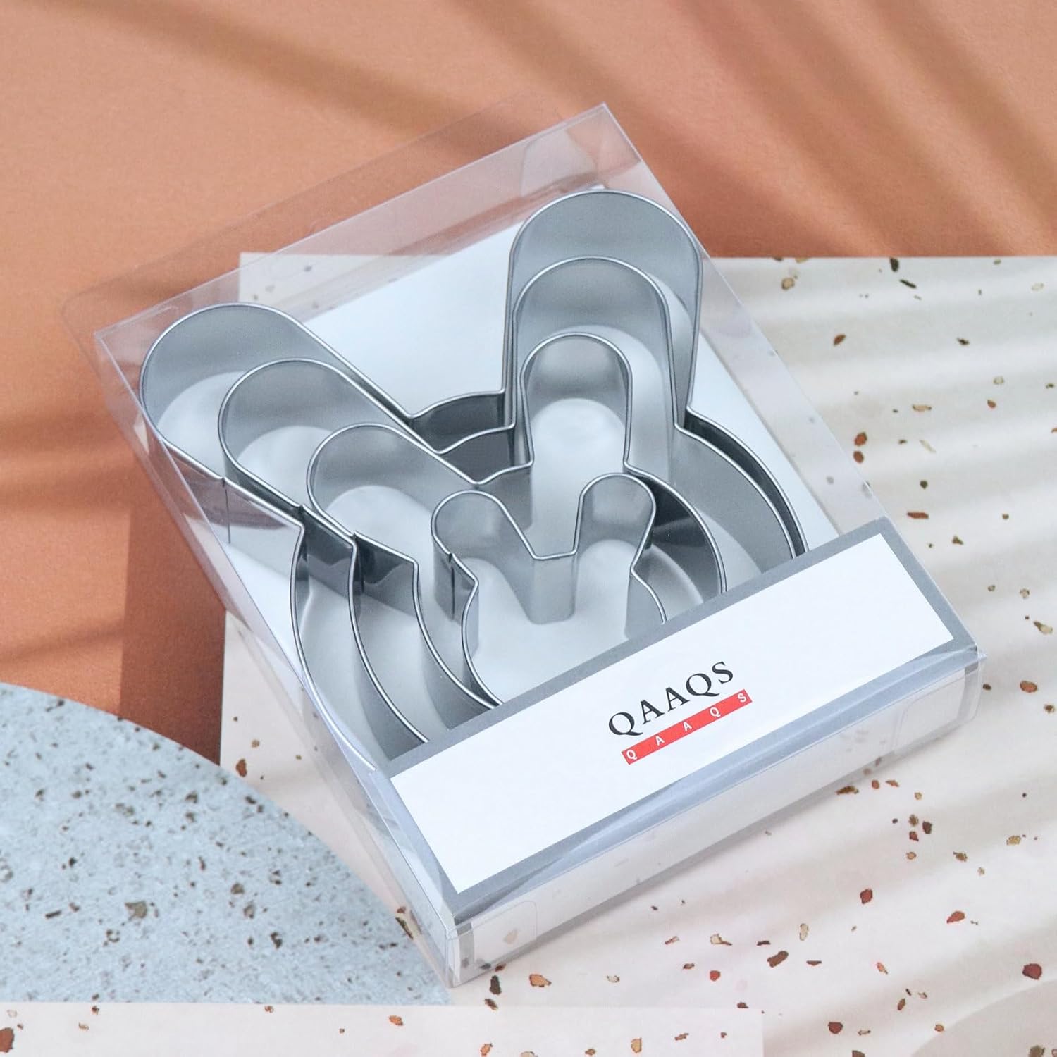 Bunny Cookie Cutter Set 5 4 3 2 Inches 4 Piece