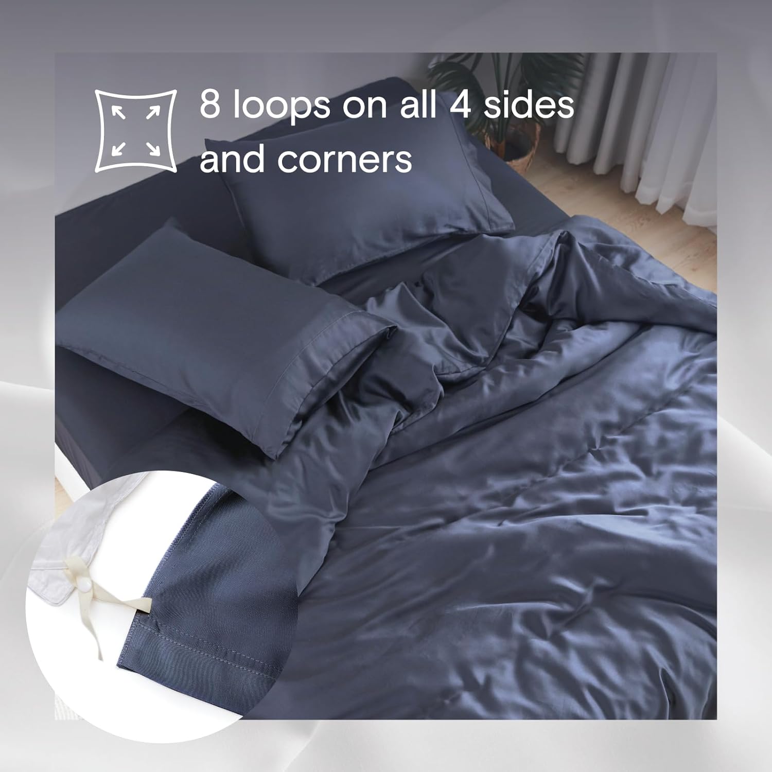 DOZ Duvet Cover Set Bamboo Fabric