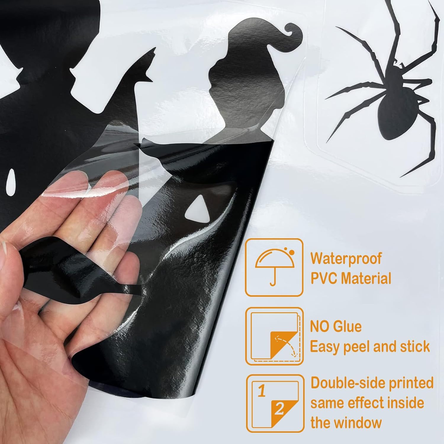 Hocus Pocus Halloween Window Decals 91 Pcs Set