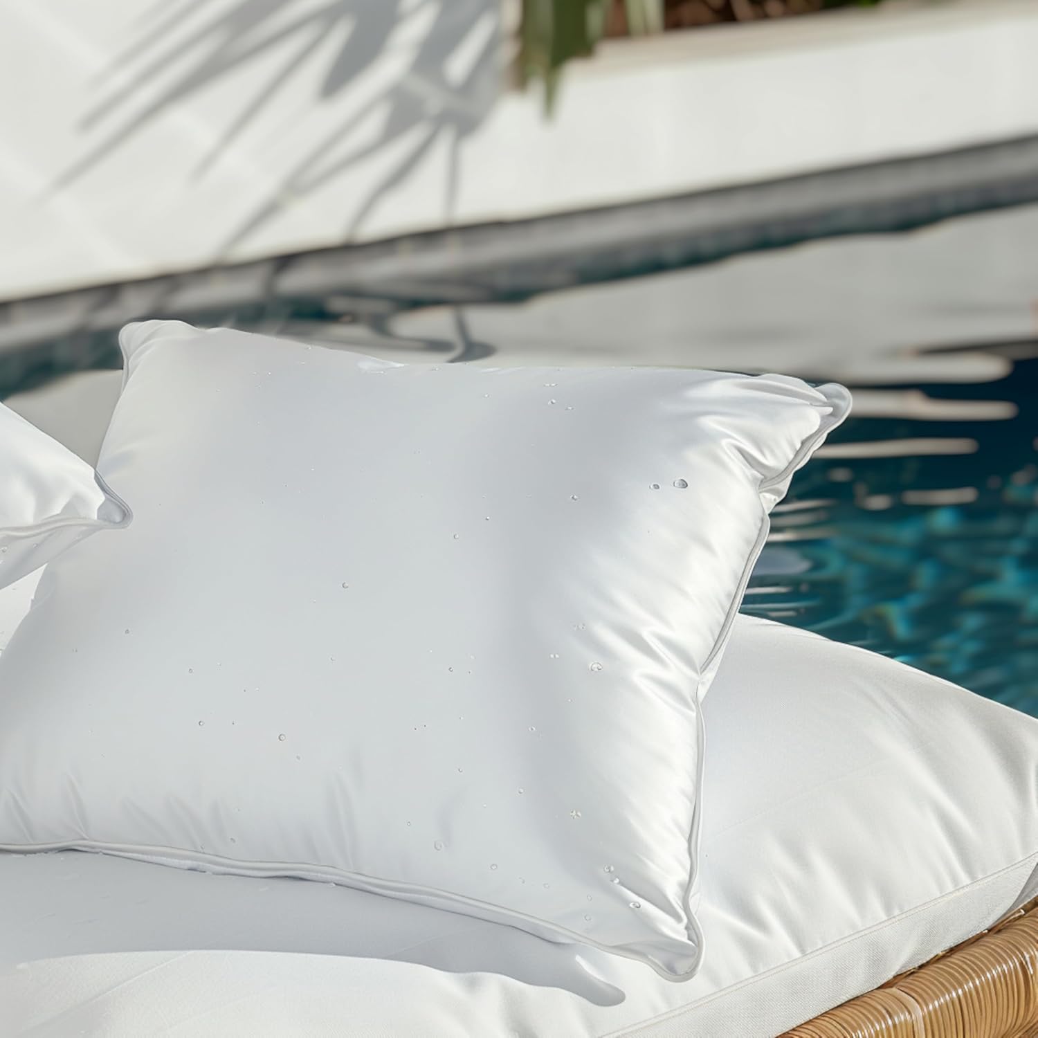 Cloudote Waterproof Pillow Insert 20x20 Decorative Pillow