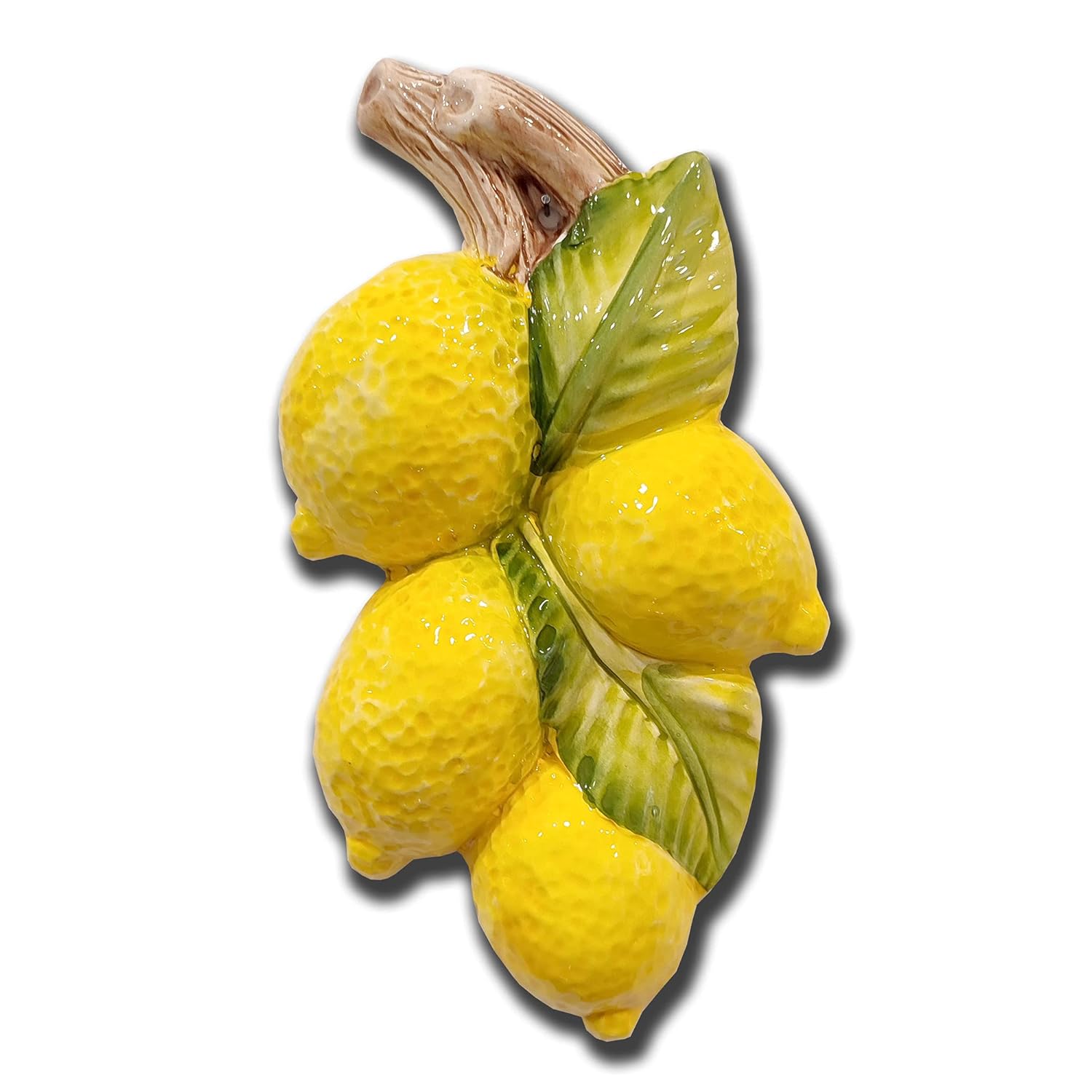 Italian Ceramic Lemons Wall Decoration for Kitchen