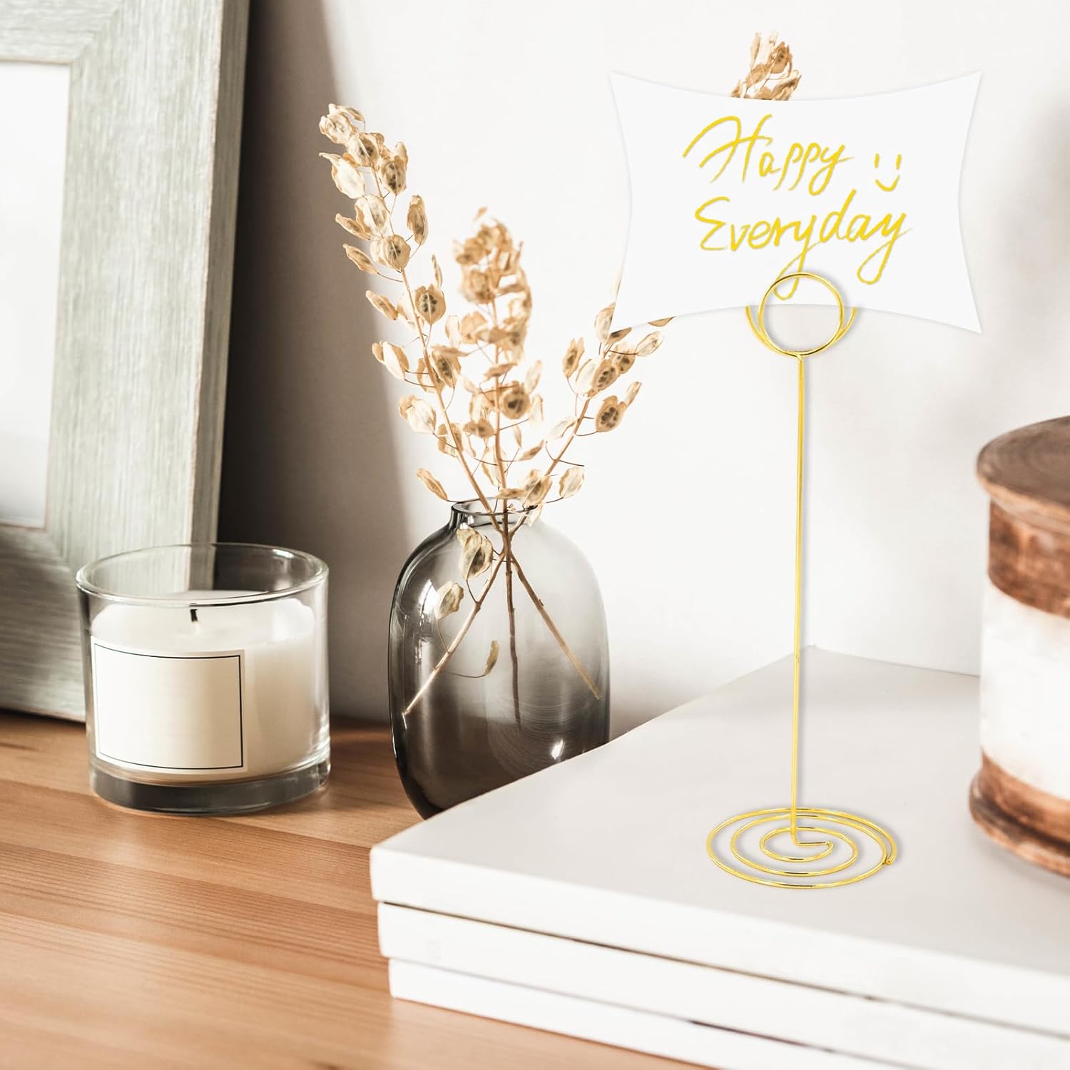 36 PCS Gold Table Number Holders with 3 Sizes