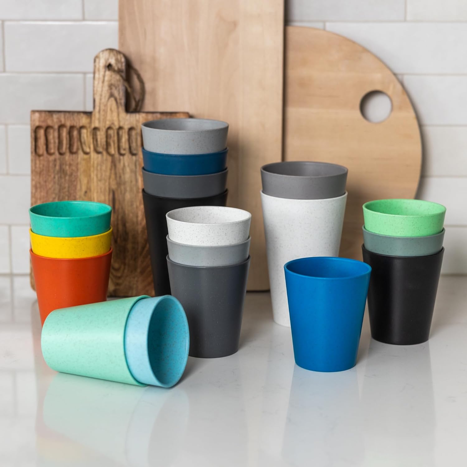 Grow Forward Premium Plastic Kids Cups 13 oz