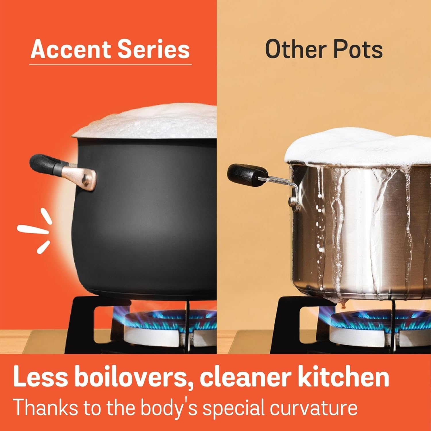 Meyer 8 Quart Stockpot with Silicone Handles