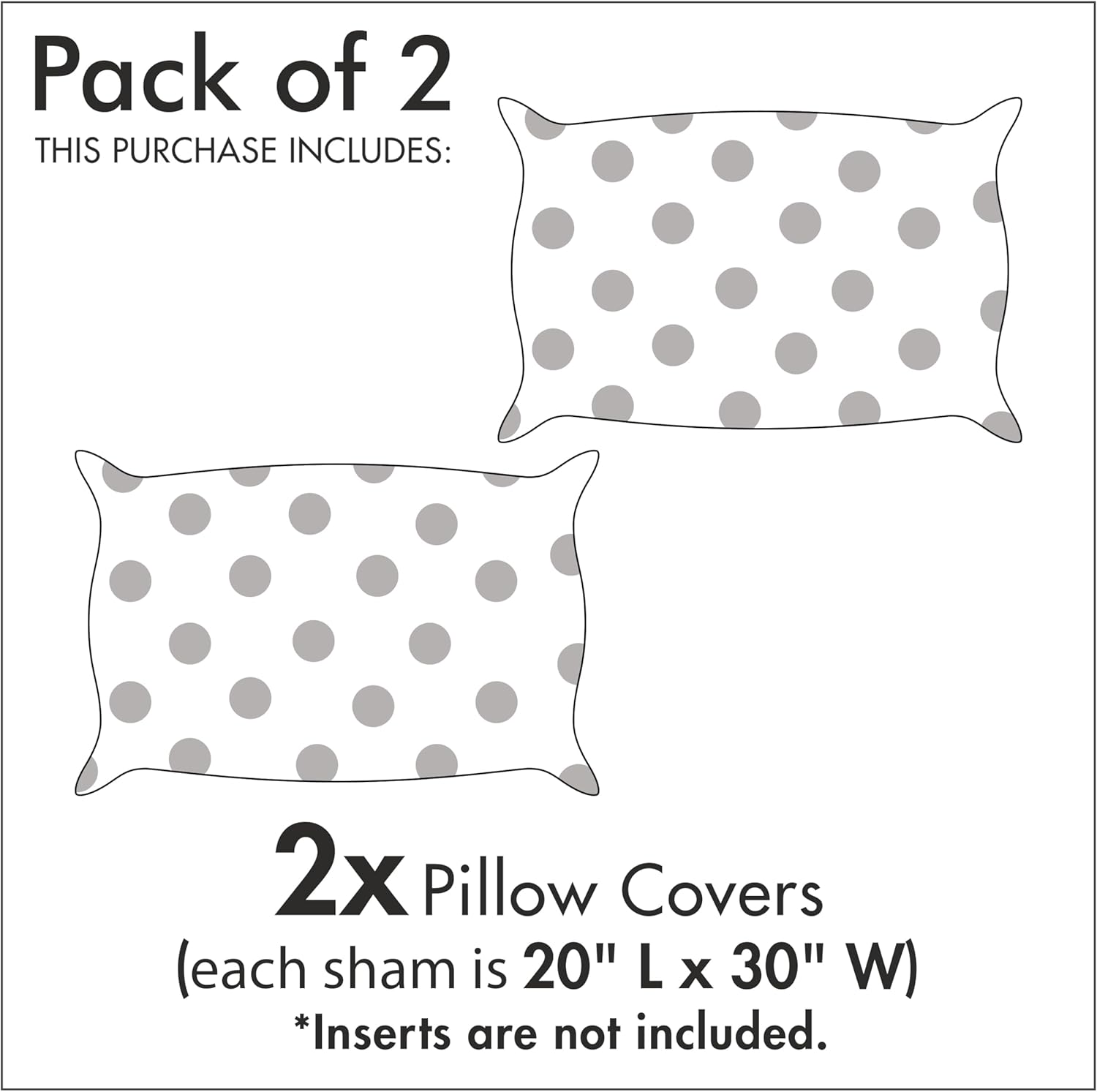 Ambesonne Mountain Pillow Sham Set of 2 Brown Blue White