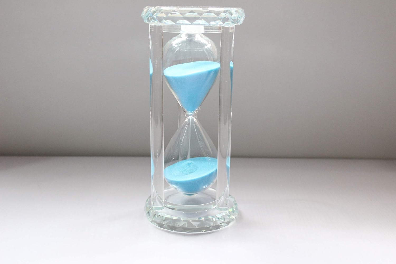60 Minutes Hourglass Timer with Diamond Carving Design