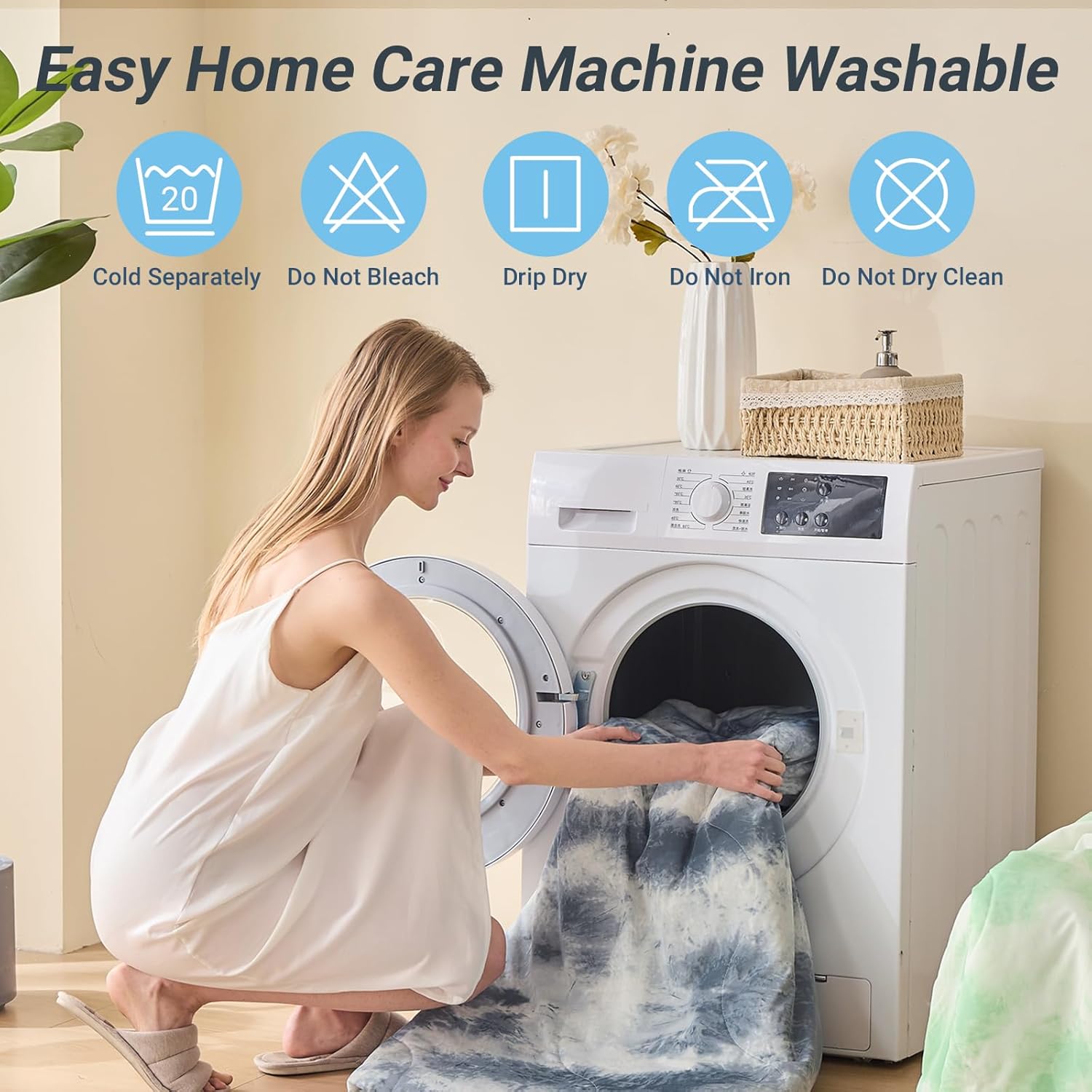 Cooling Comforter Queen Size for Hot Sleepers