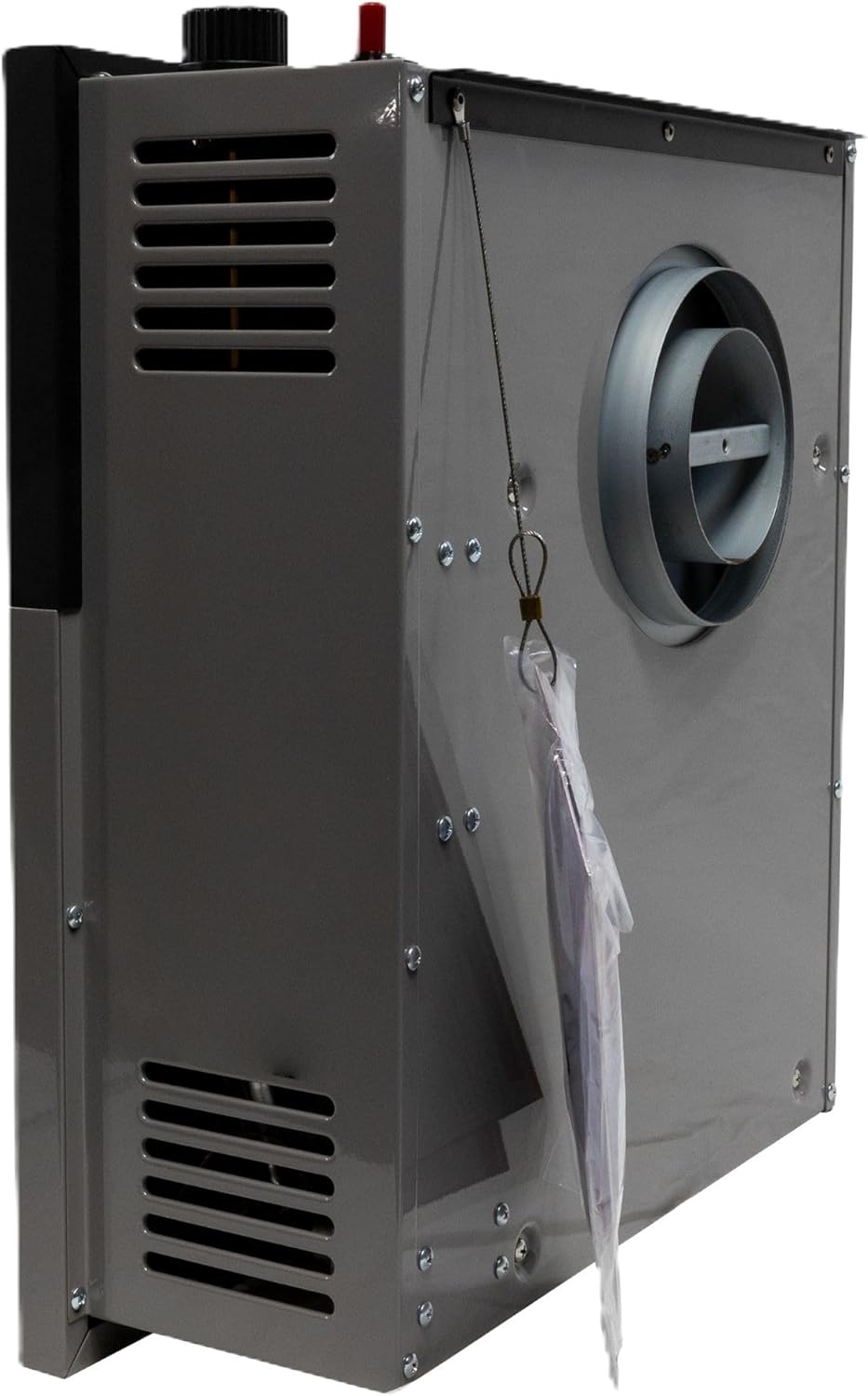 Comfort Glow 11000 BTU Direct Vent Natural Gas Wall Heater Gray Medium