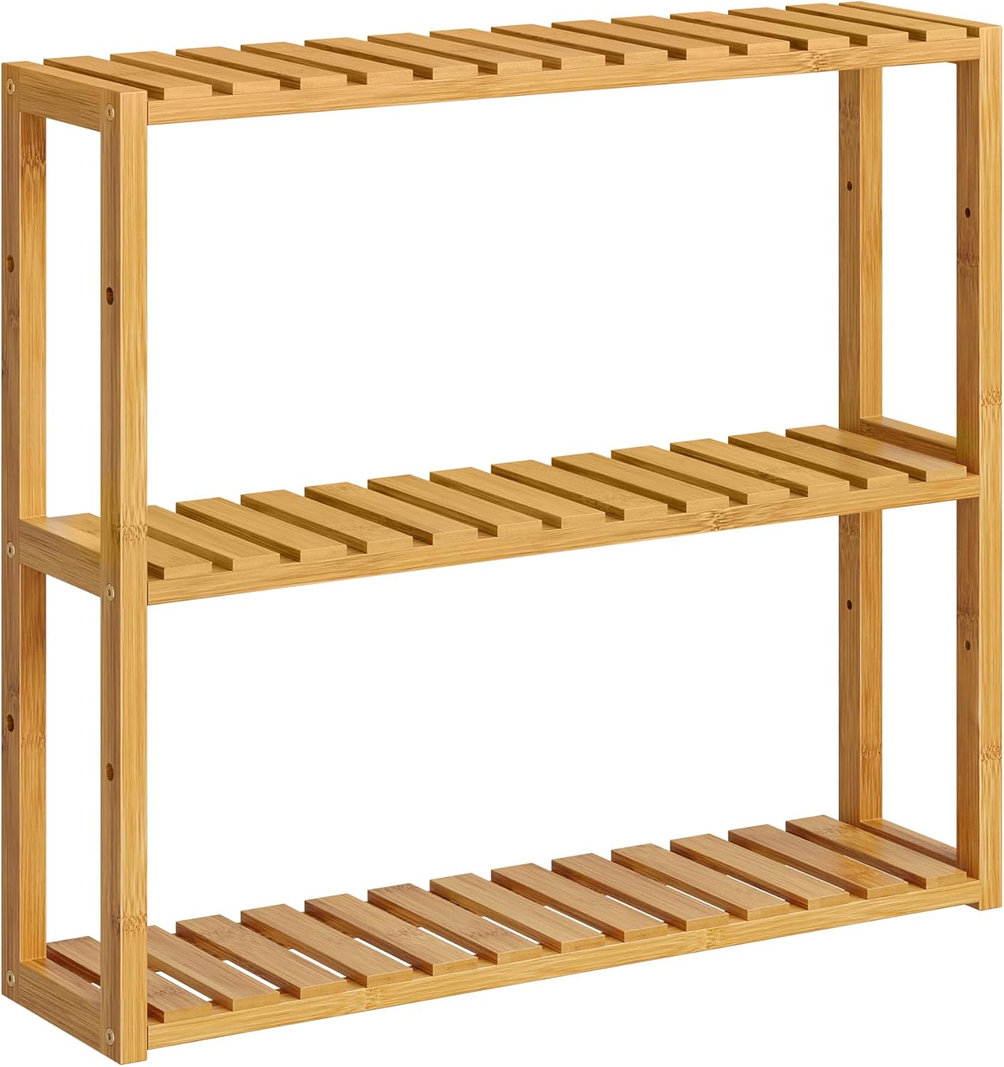 3-Tier Bamboo Storage Rack for Bathroom
