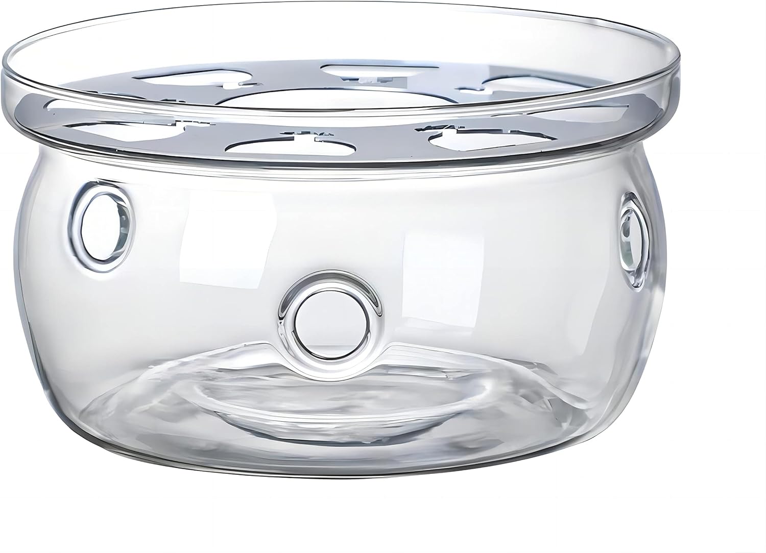 Bamboos Grocery LoKii Glass Teapot Warmer 6 Inches