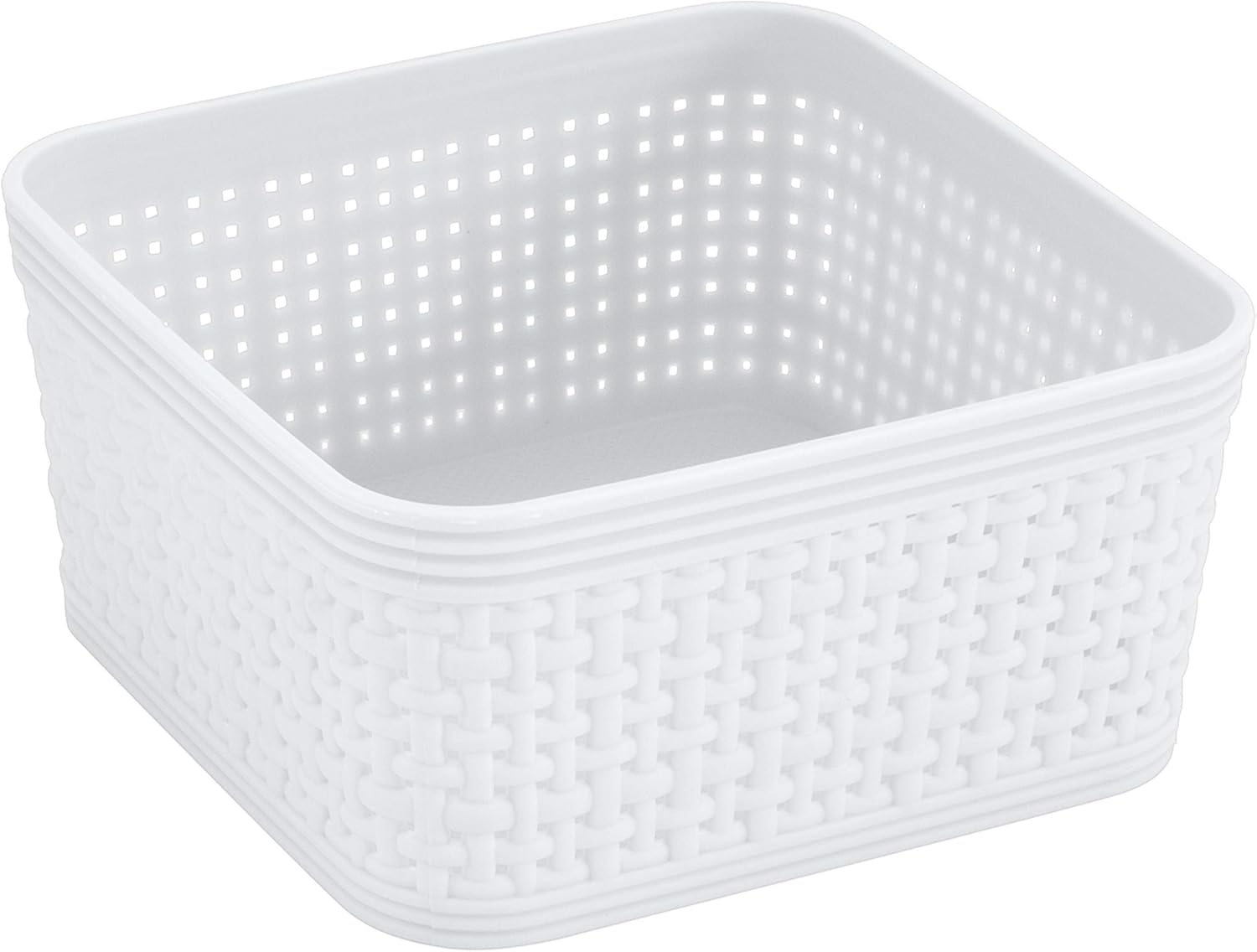 Simplify 5 Piece Organizer Set White