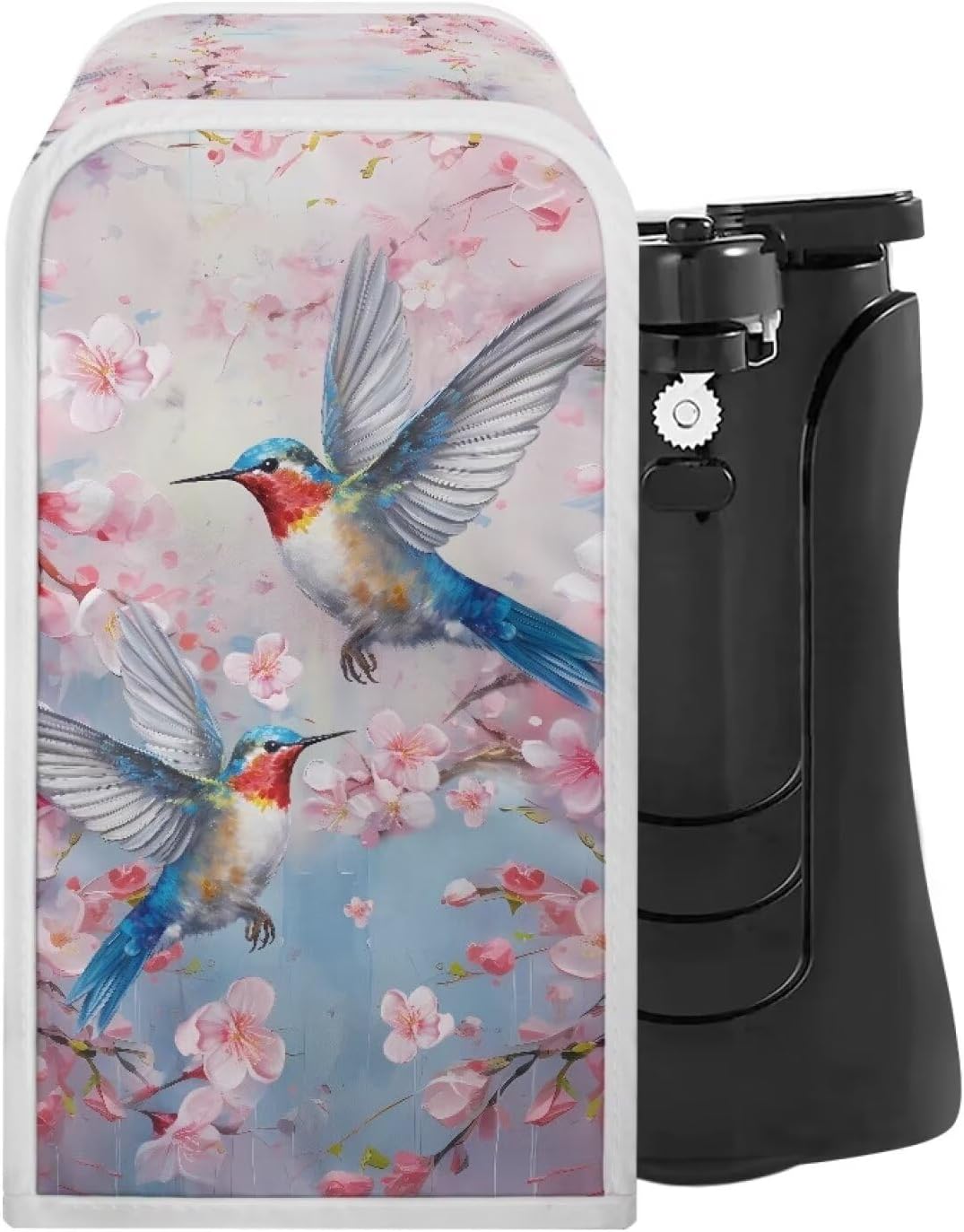 Peach Blossom Can Opener Dust Cover for Electric Can Opener