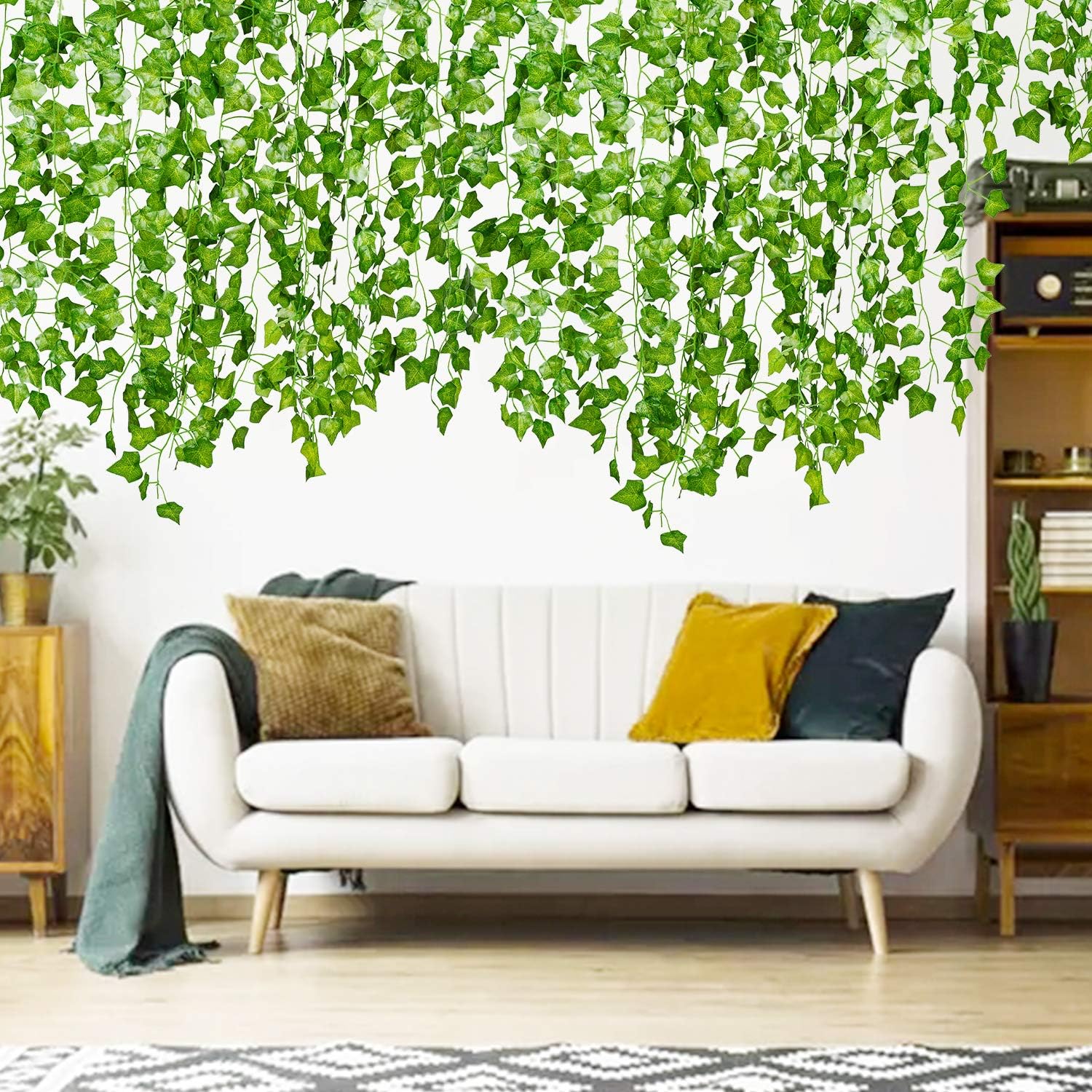 DearHouse 84 Feet Artificial Ivy Vine Hanging Garland
