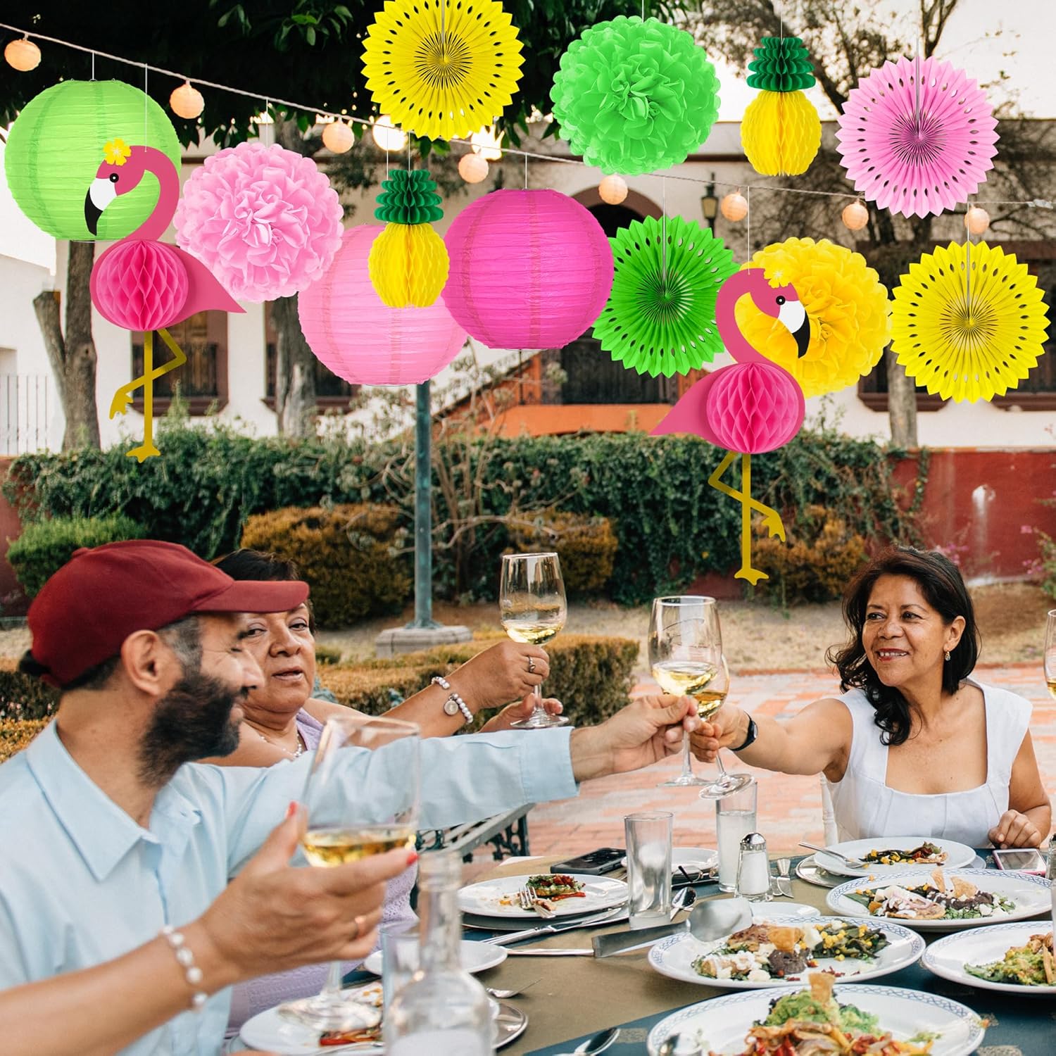 13PCS Hawaiian Party Decorations Set