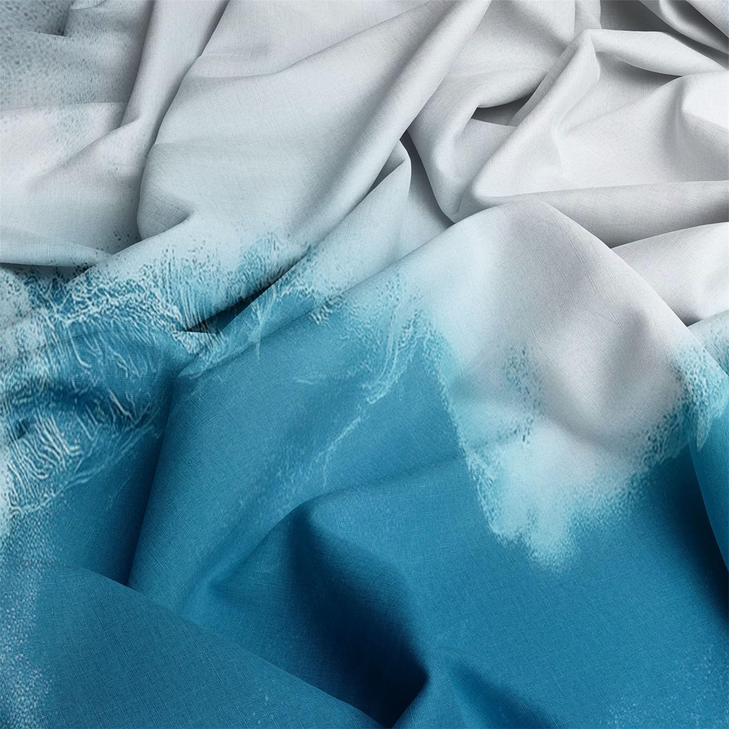 Blue Duvet Cover Twin XL Set with Matching Pillowcases