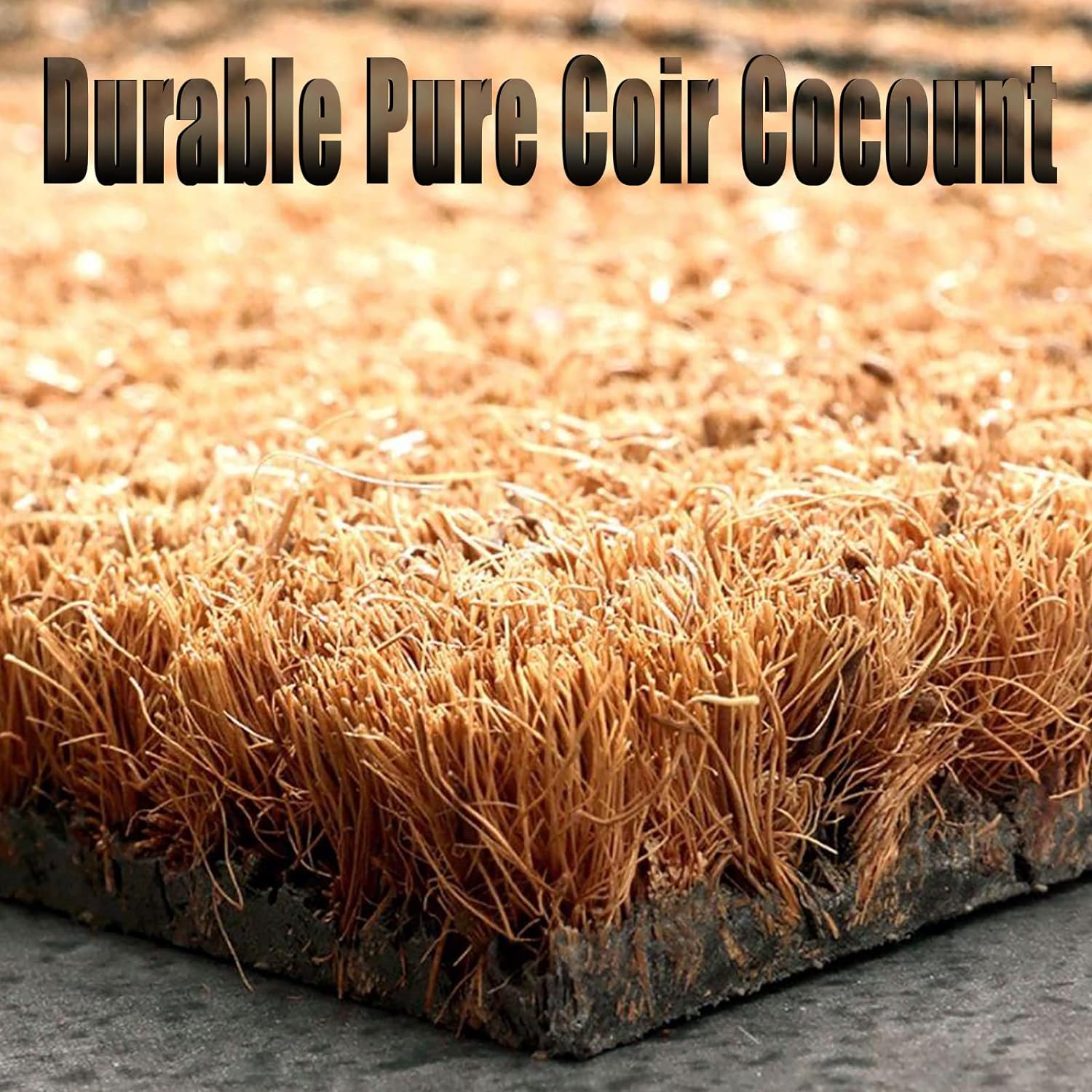Grandmas Place Coir Fiber Entry Mat 16x24in