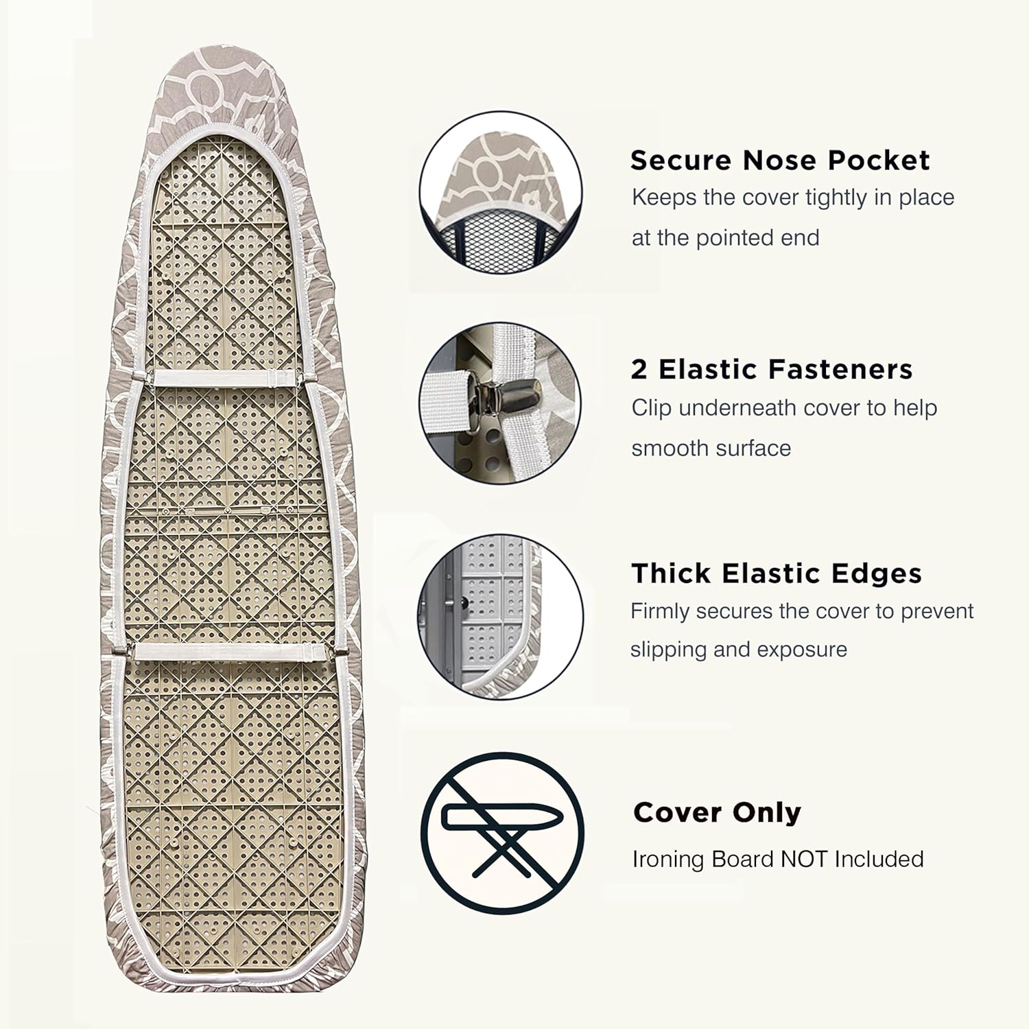 UniSimp Ironing Board Cover 15X54 Heavy Duty