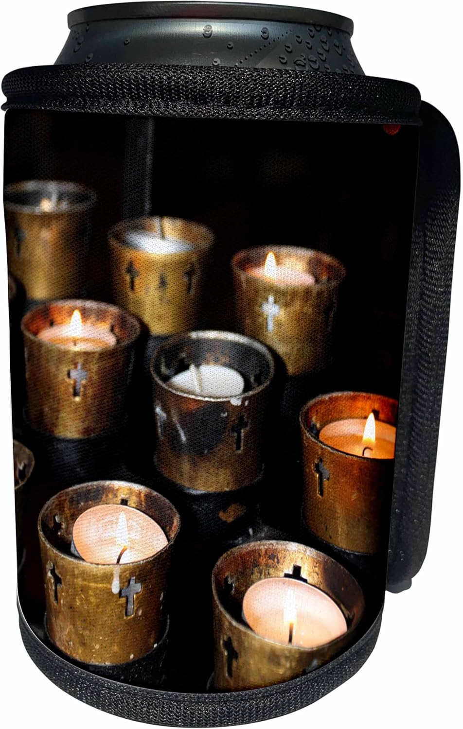 Can Cooler Wrap with Church Faith Design