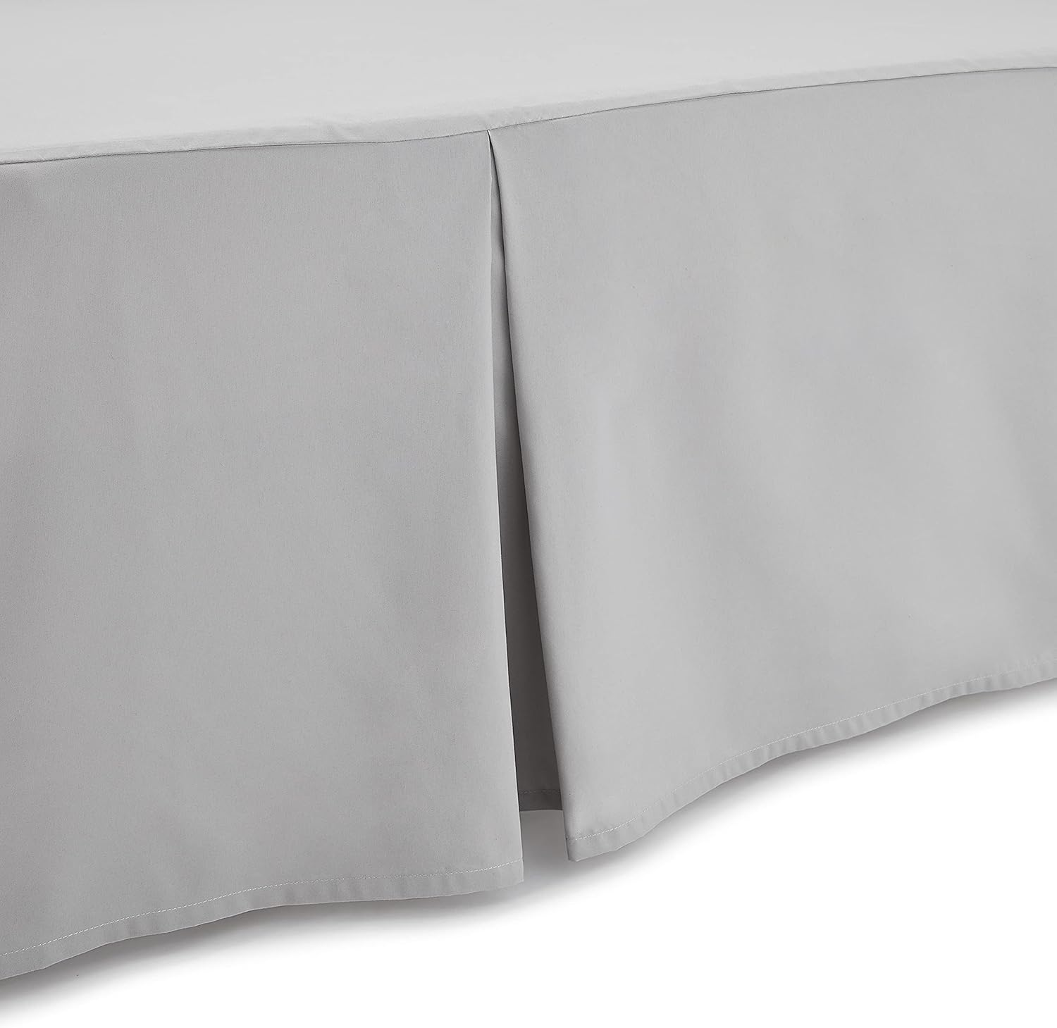 Amazon Basics Lightweight Pleated King Bed Skirt