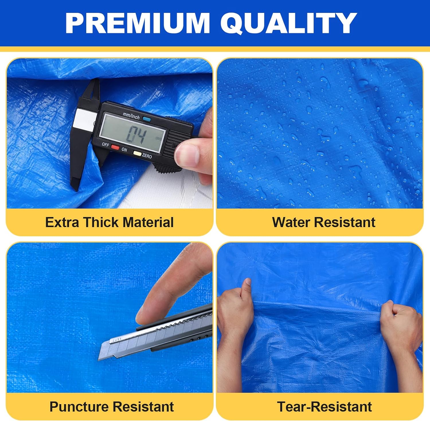 Ticonn Mattress Bags for Moving King Size