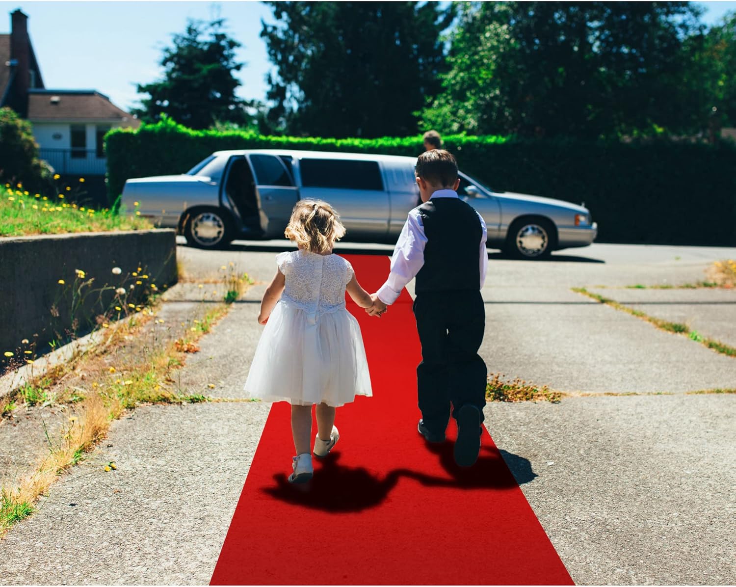 EZLucky Red Carpet Runner for Party and Events