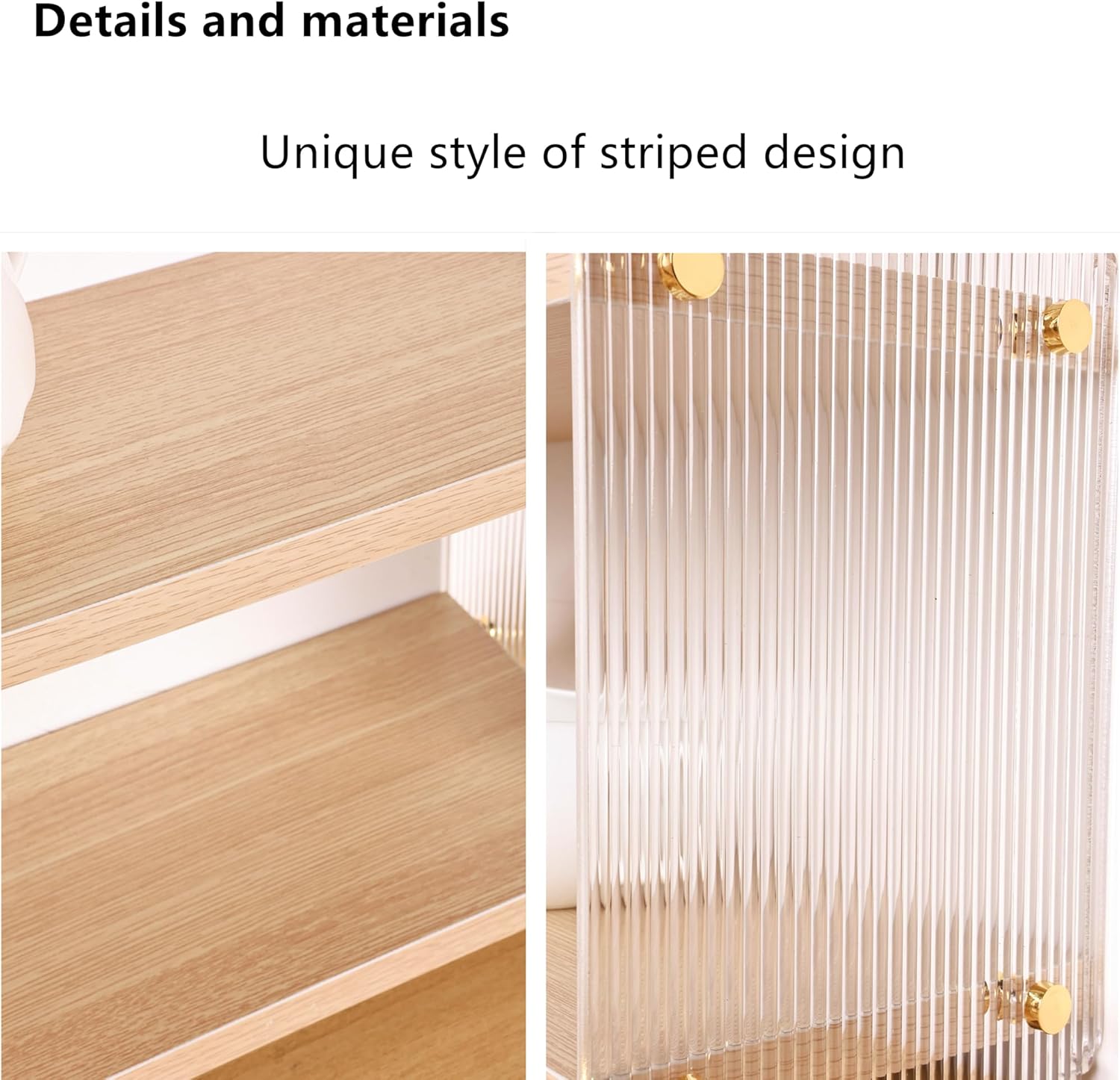 Coffee Counter Organizer 2 Tier Acrylic Storage