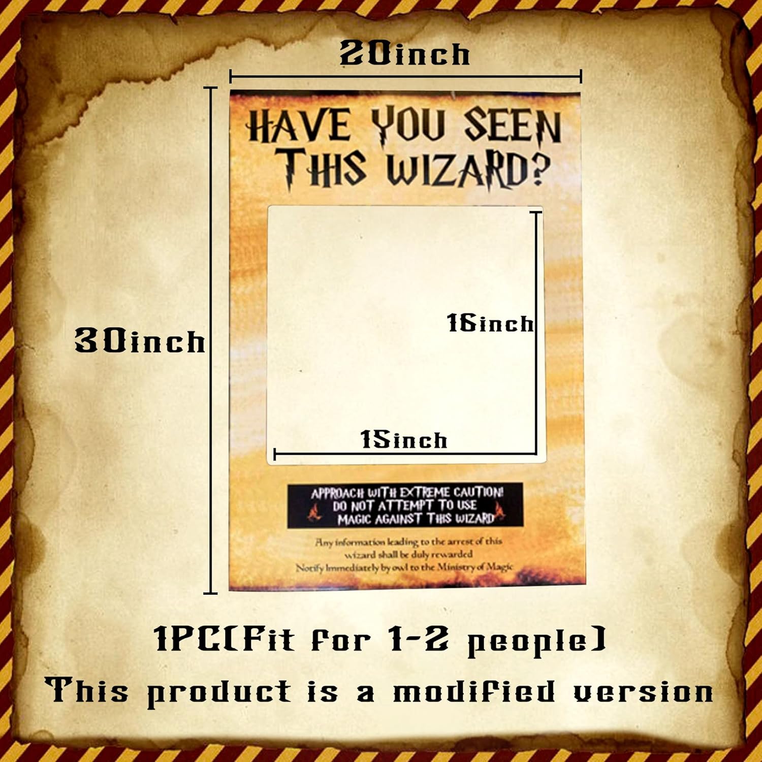 LaVenty Wizard Photo Booth Frame Prop
