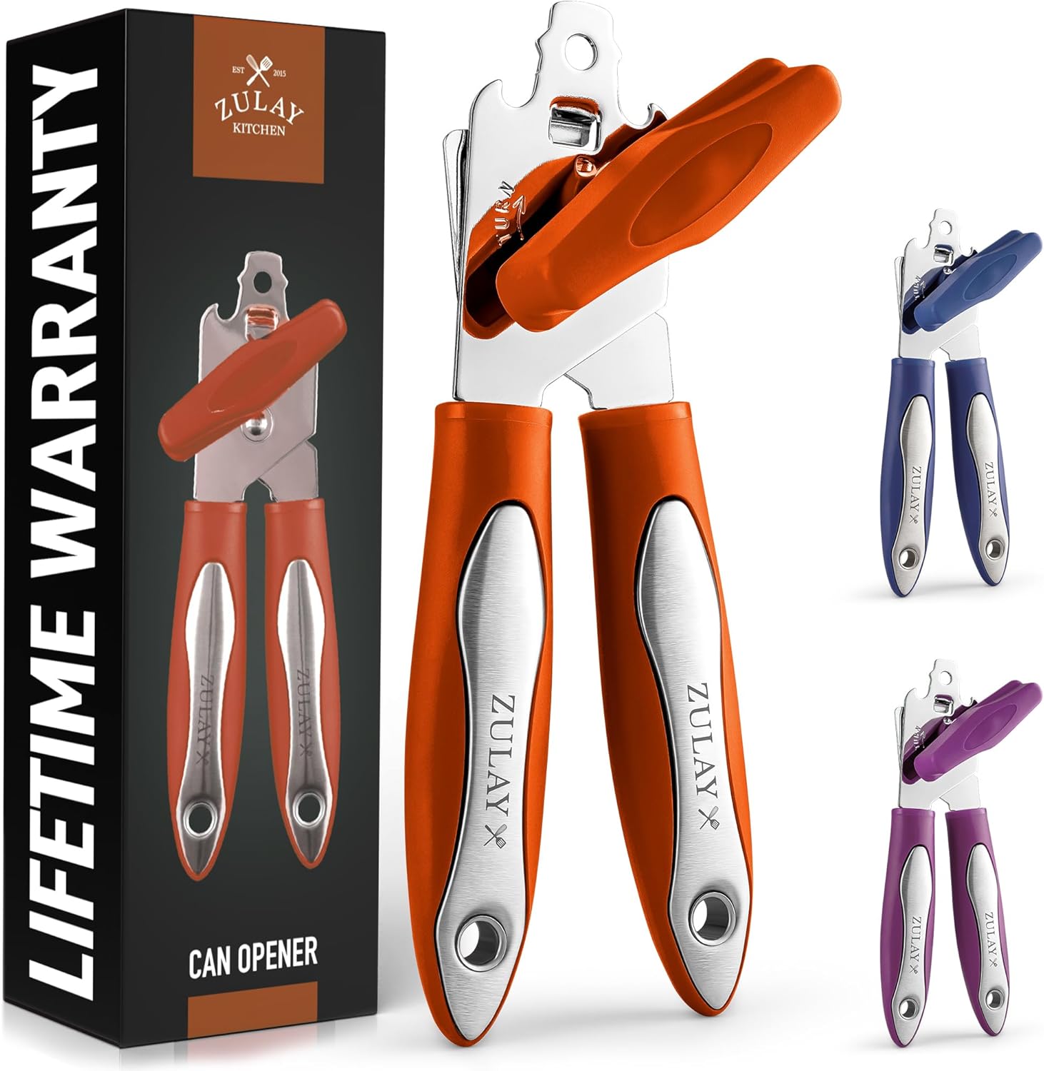 Zulay Kitchen Can Opener - Durable Stainless Steel