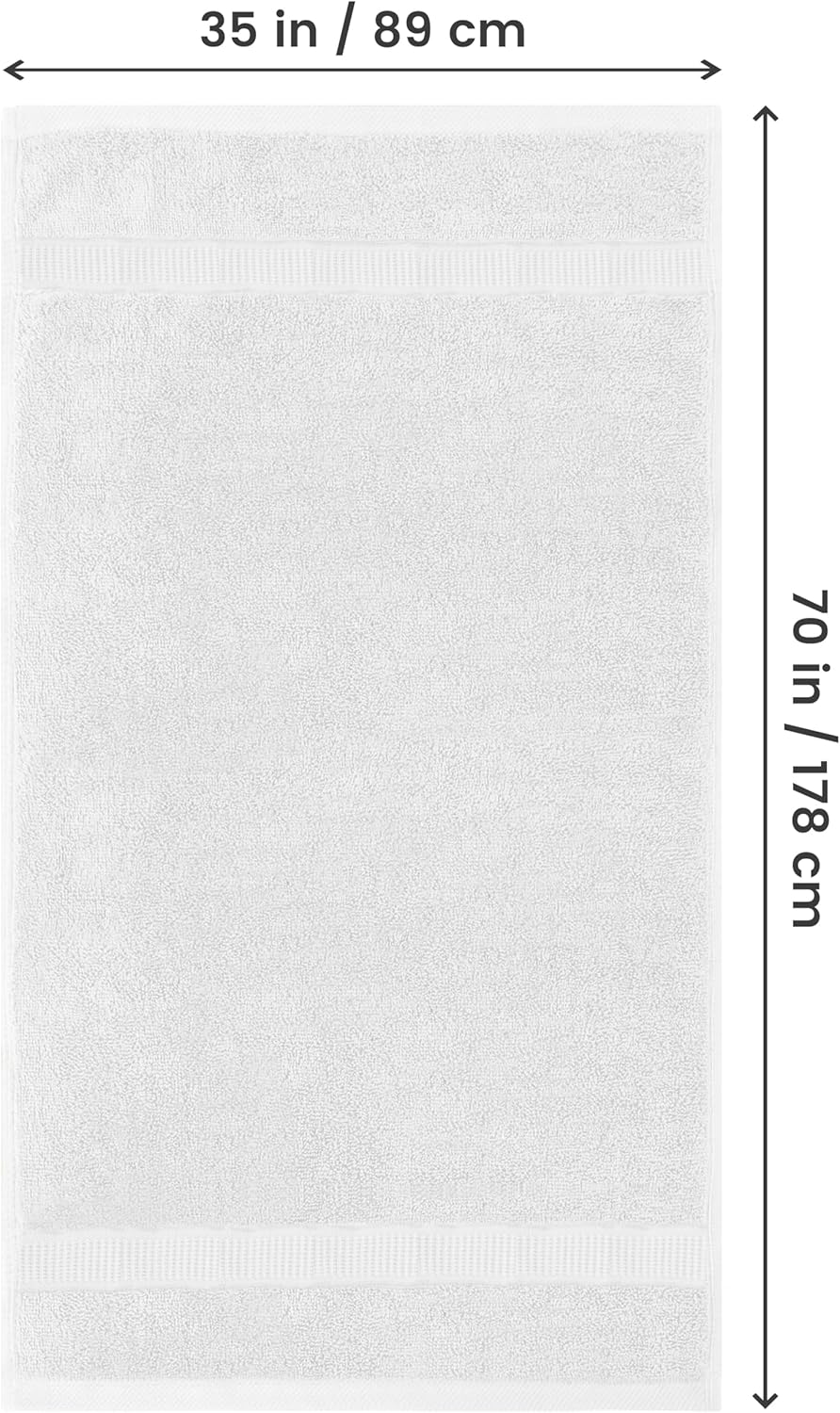Utopia Towels Jumbo Bath Sheet Set 2 pcs 600 GSM
