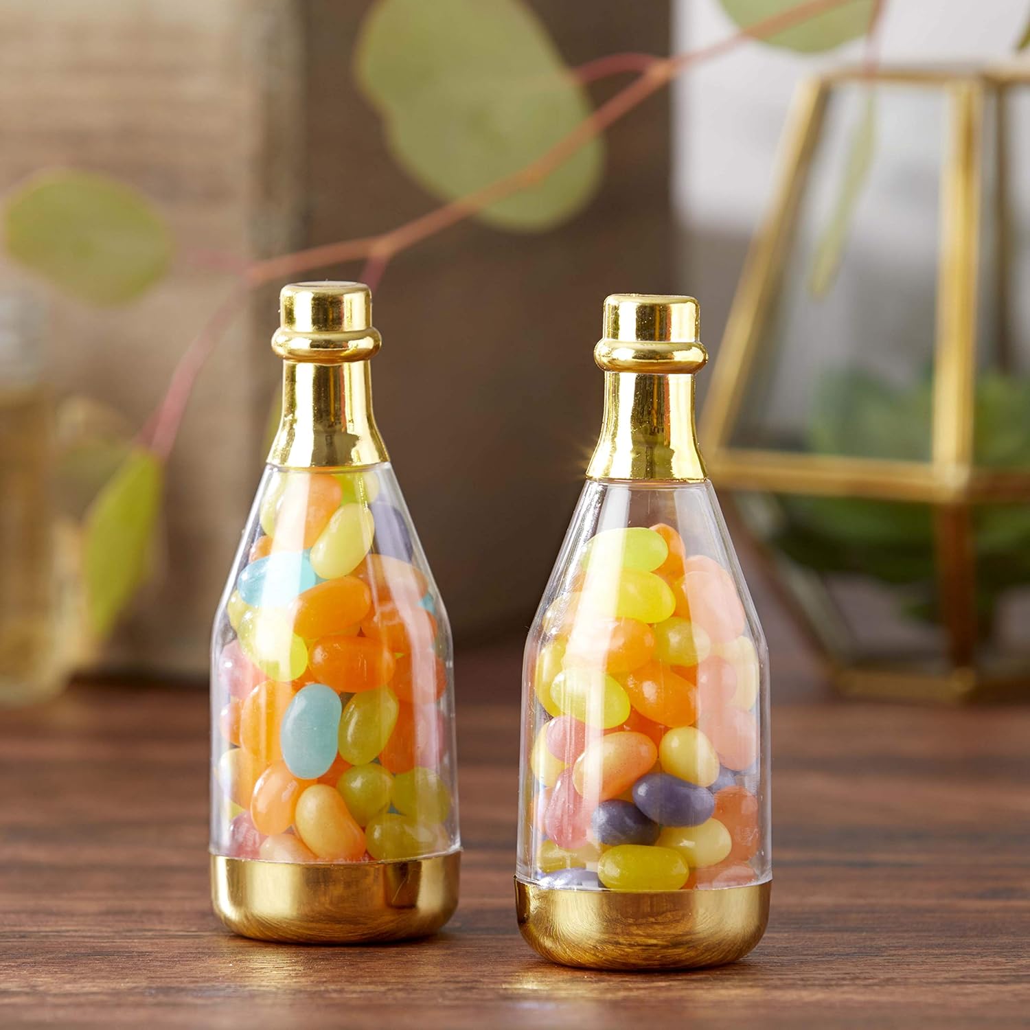 Kate Aspen 18187GD Champagne Bottle Container Set of 12