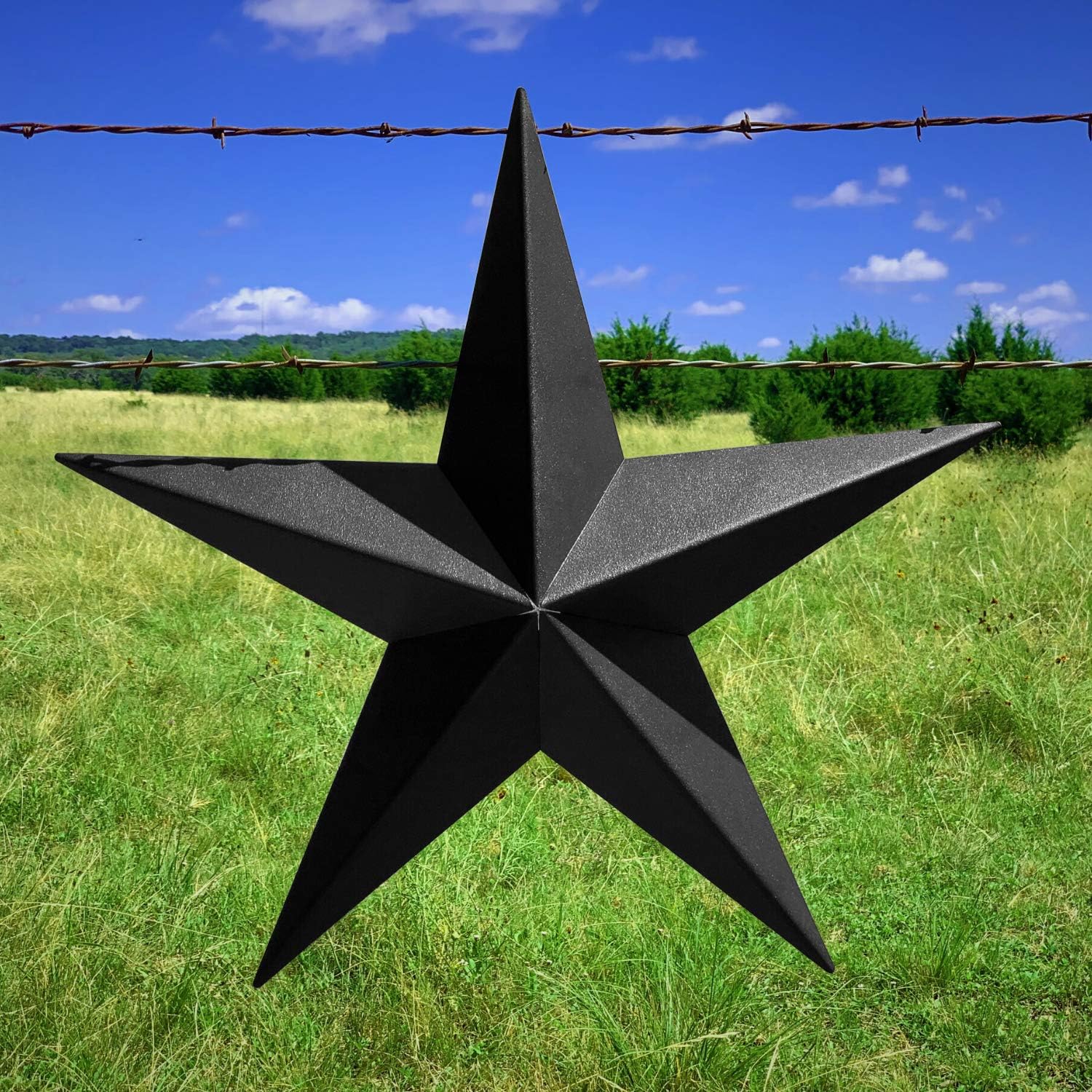 EcoRise Dark Bronze Barn Star Wall Decor 22
