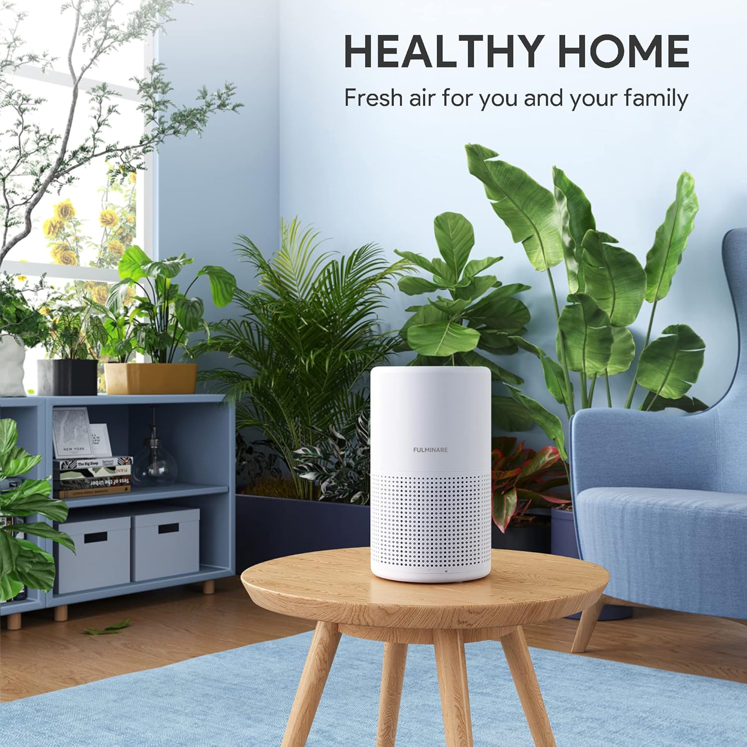 FUL MINARE H13 HEPA Air Purifier for Bedroom