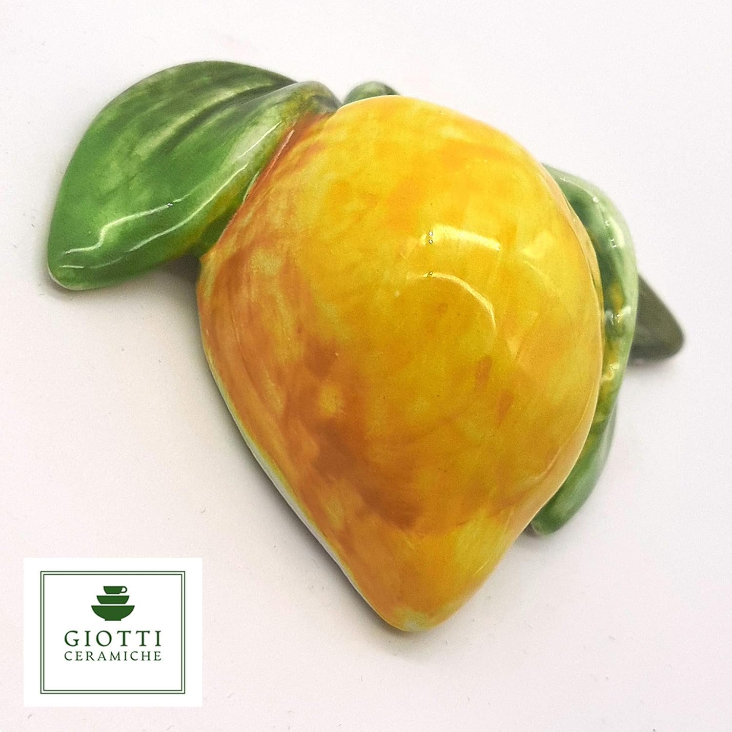 Italian Ceramic Lemons Wall Decor 3 pcs