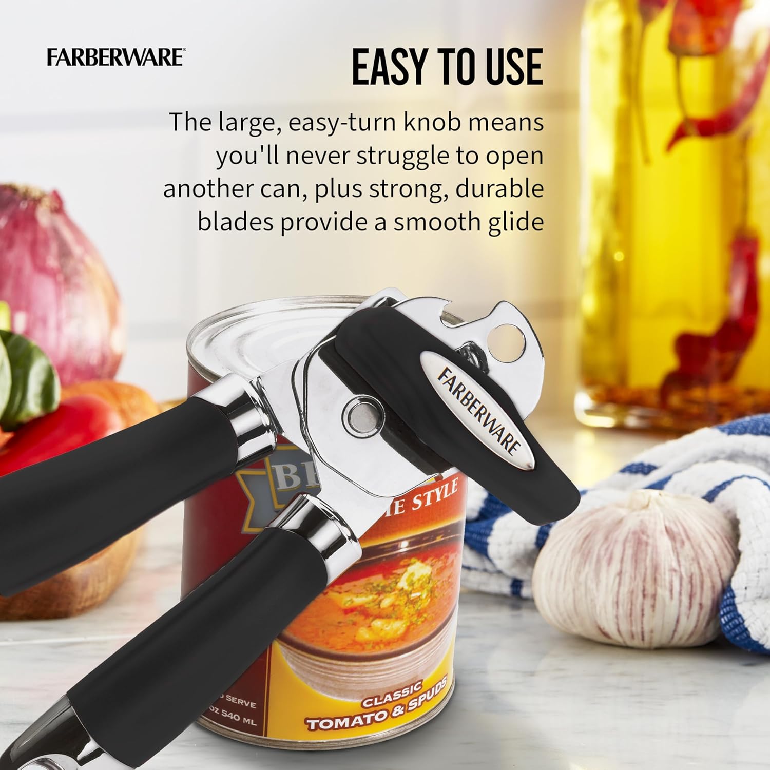 Farberware Can Opener 9 Inch Black