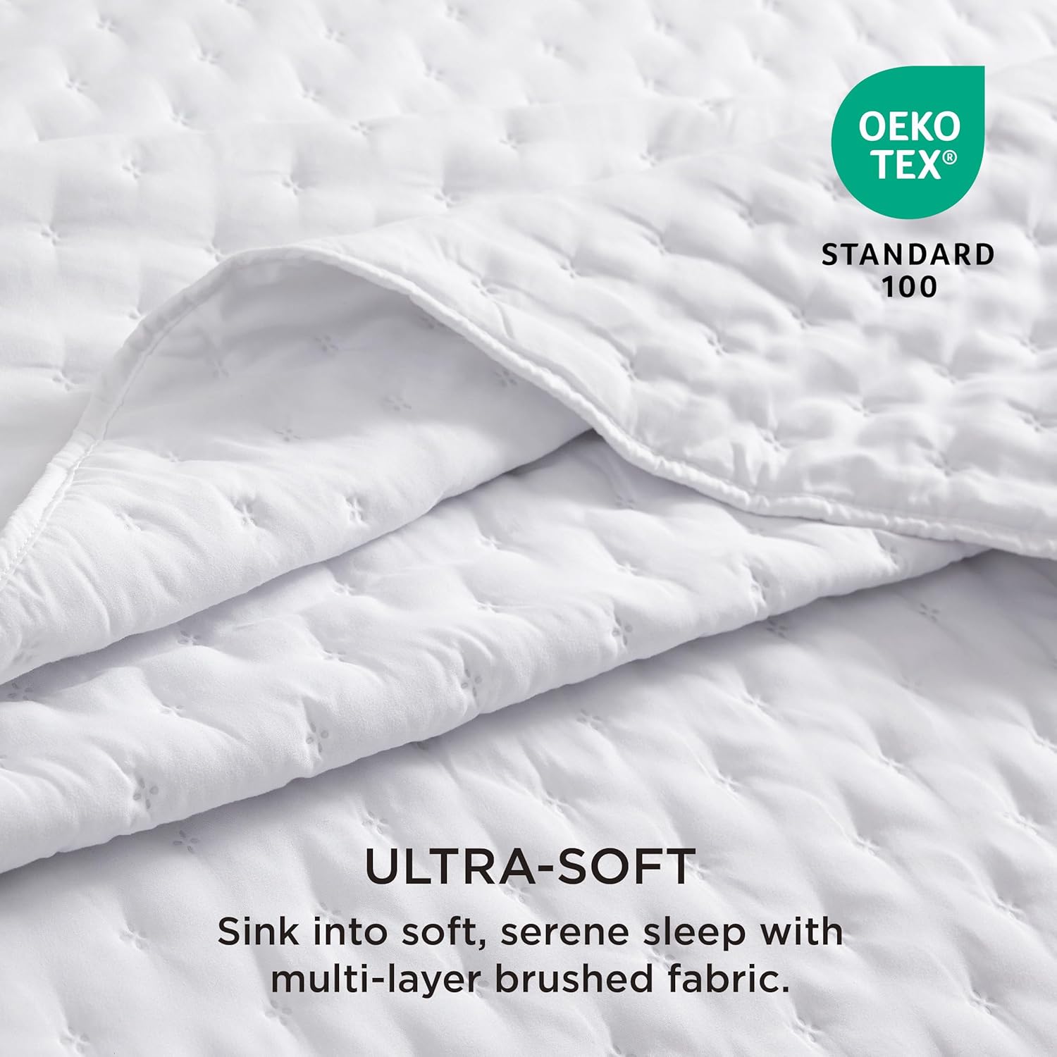 Bedsure King Quilt Set - Ultra Soft Comforter with 2 Pillow Shams