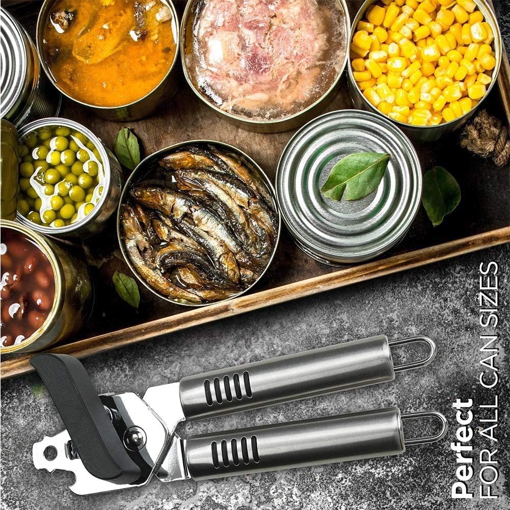 Rebesco Manual Can Opener with Bottle Opener